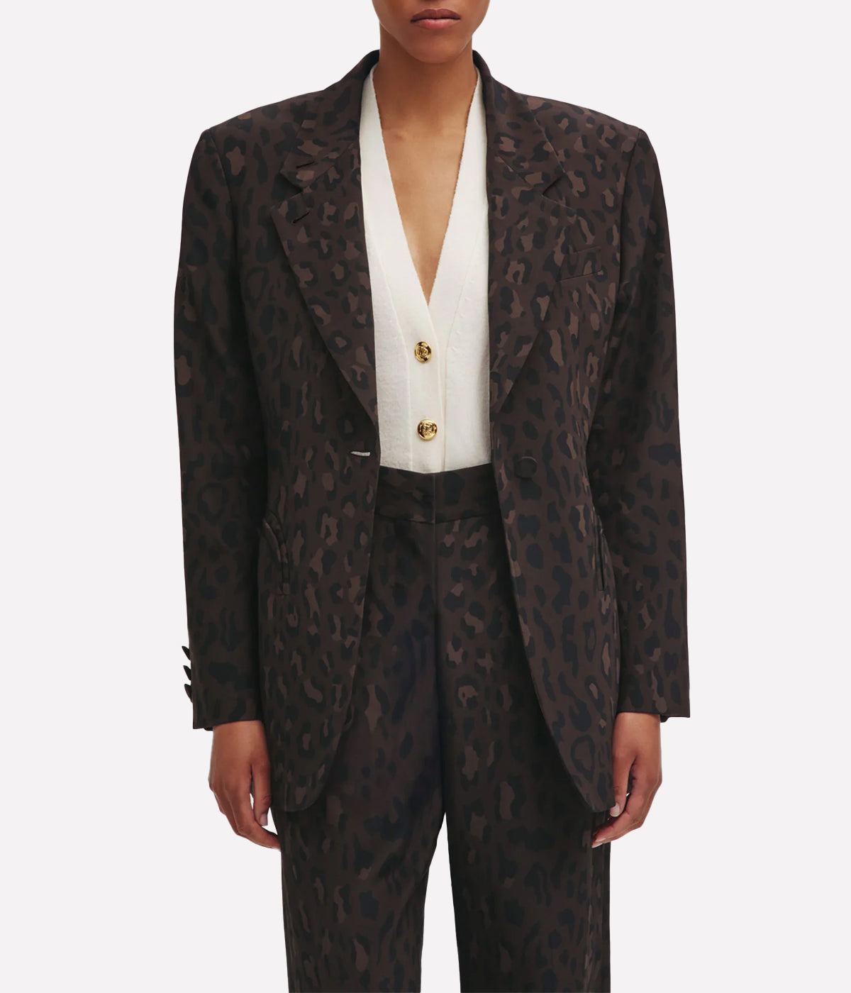 Simba Daisy Blazer in Dark Choco
