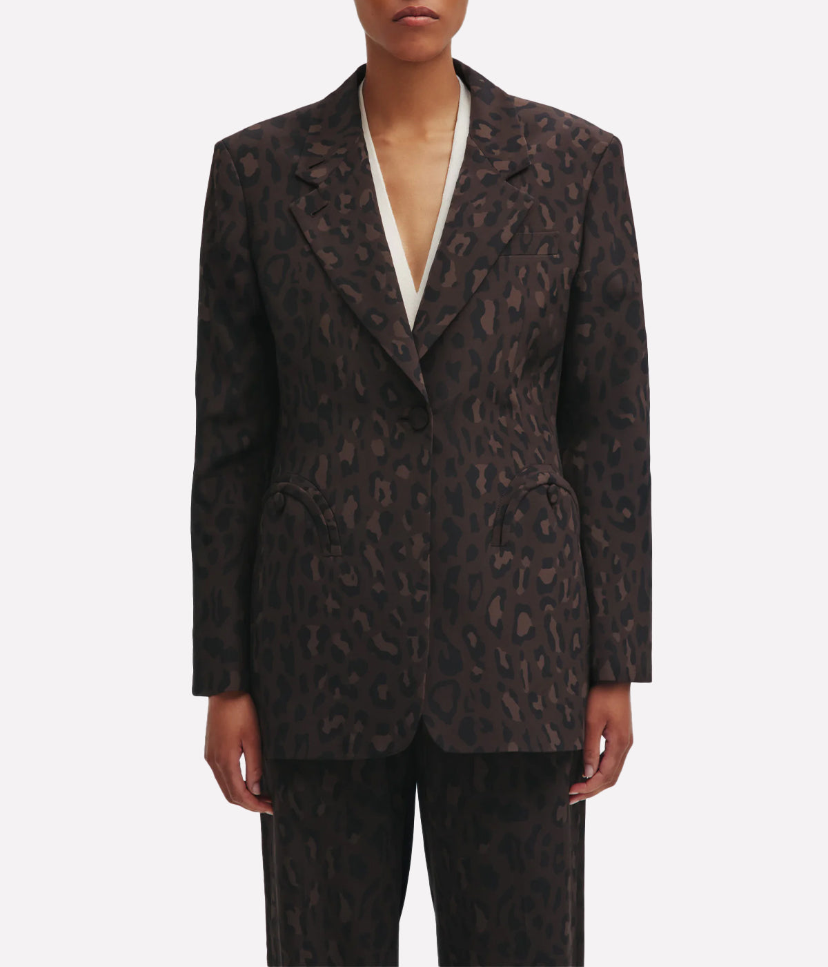 Simba Daisy Blazer in Dark Choco
