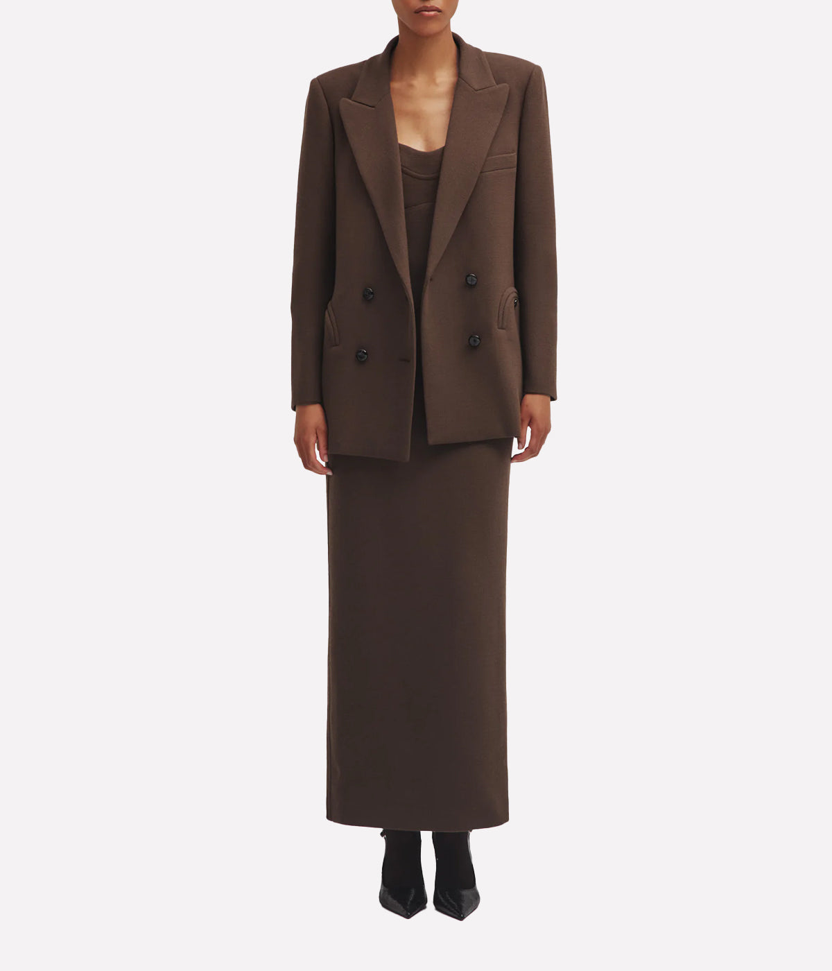 Resolute Everynight Blazer in Chocolate