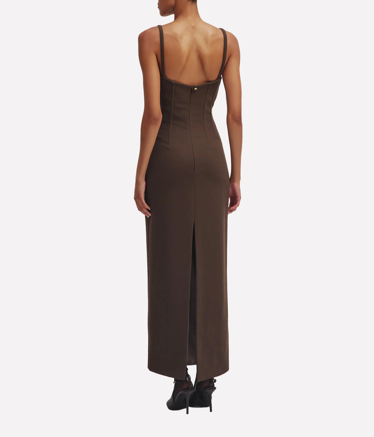 Resolute Guppy Dress in Chocolate