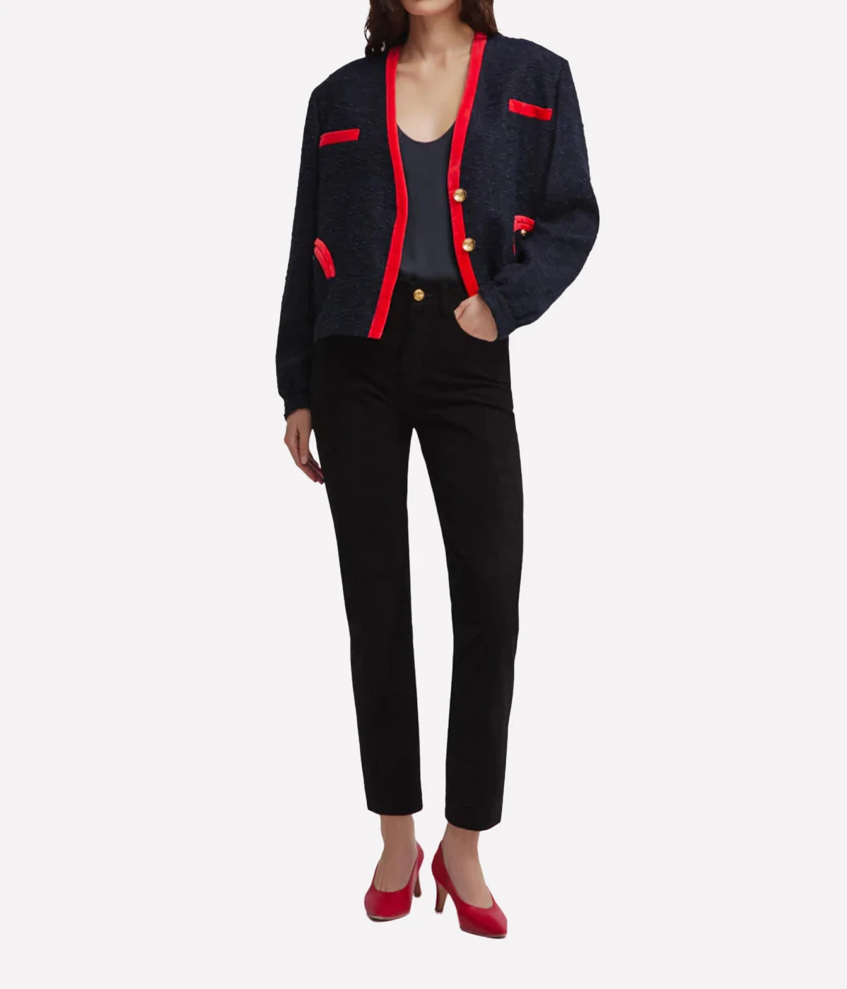 Esence Riviero Bolero in NAVY