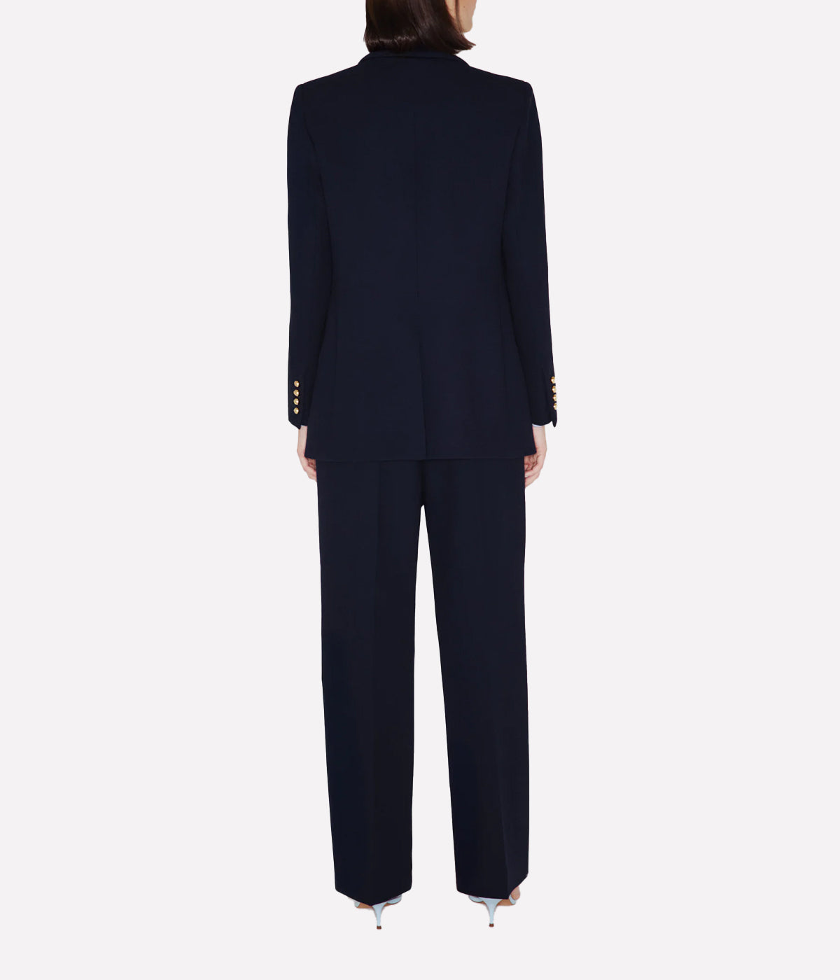 Resolute Everyday Double Breasted Blazer in NAVY