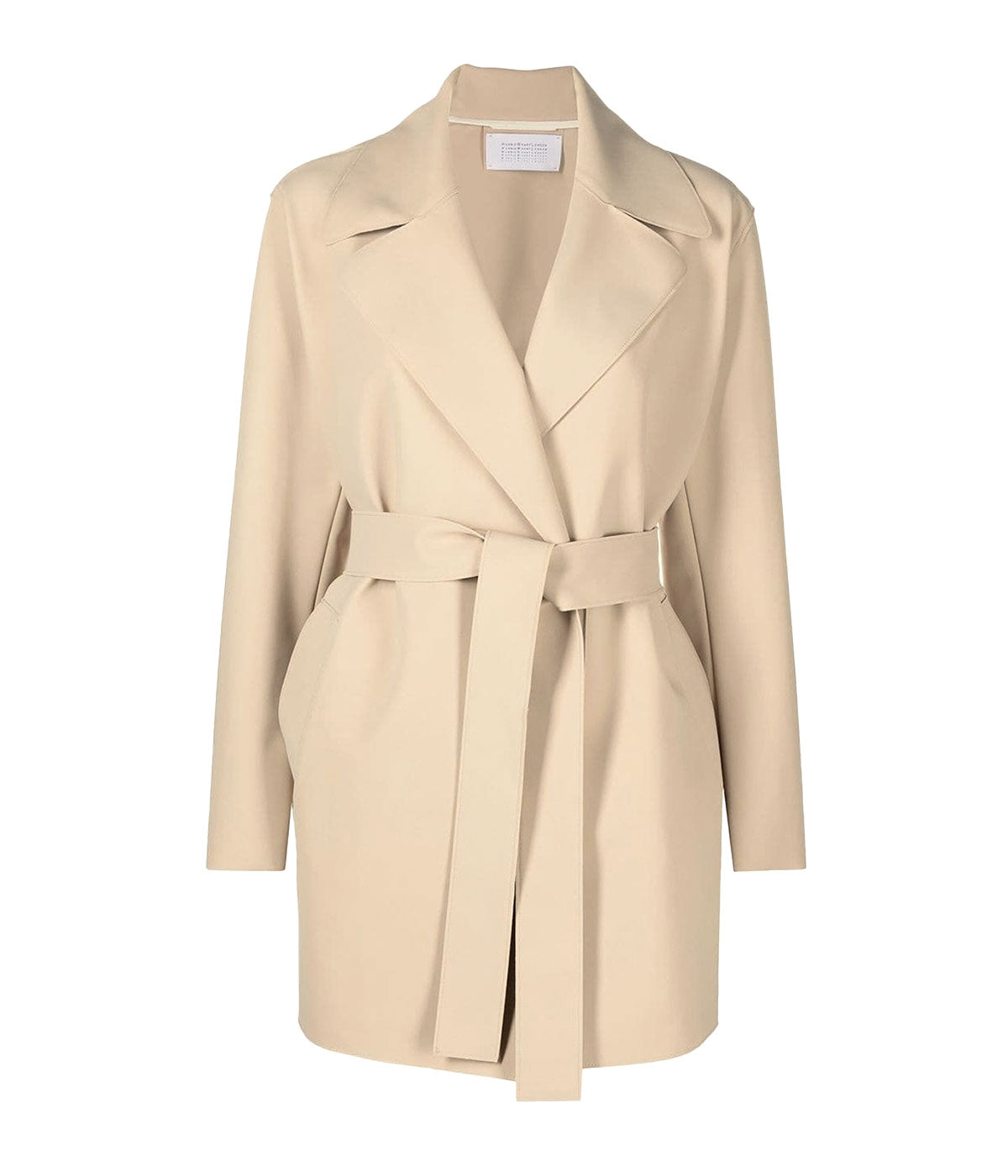 Woman Belted Jacket in BEIGE