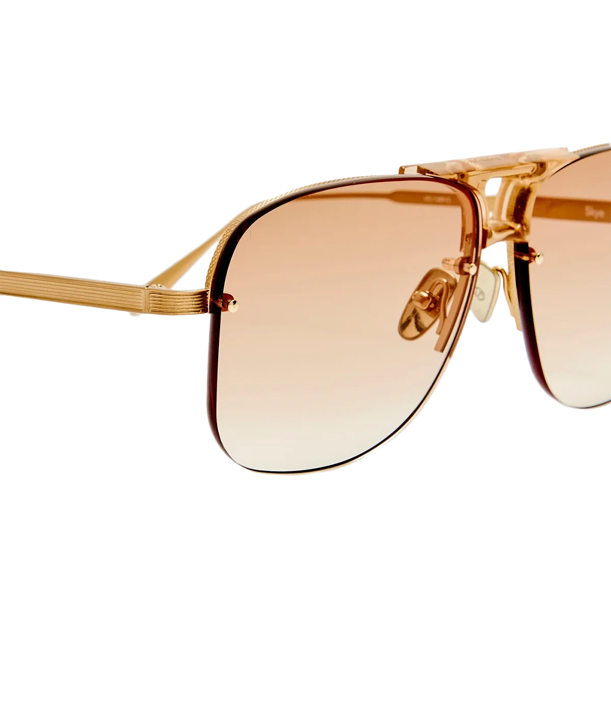 Skye Sunglasses in Honey/Matt Champagne