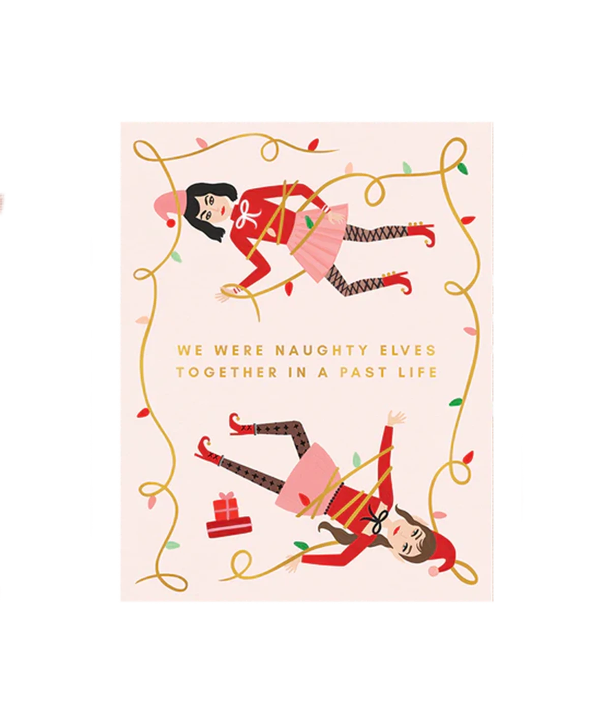 We were Naughty Eleves Card