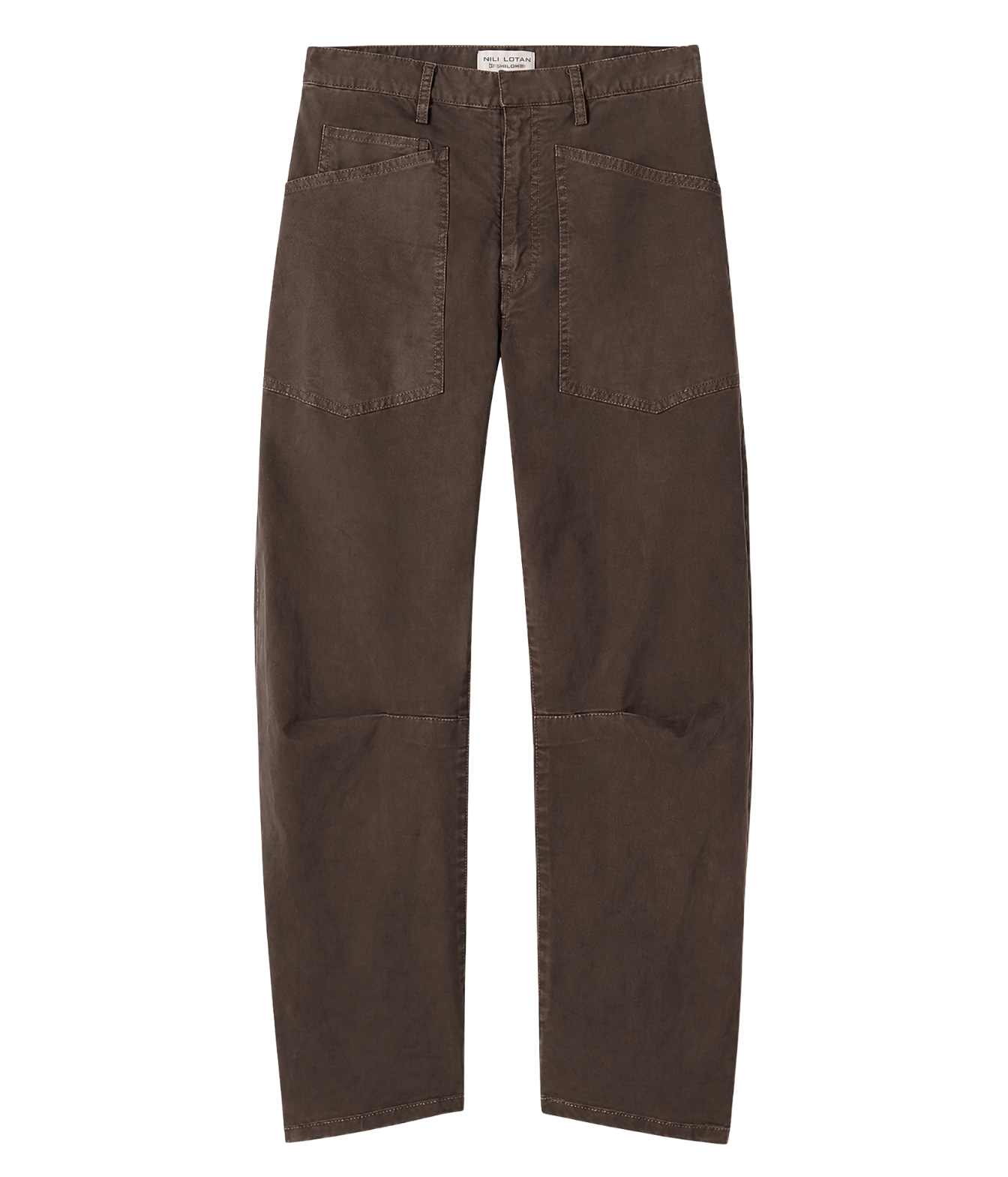 Shon Pant In Vintage Washed Dark Walnut
