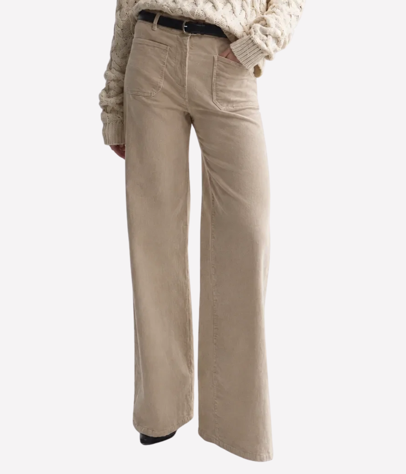 Florence Pant in Travertine