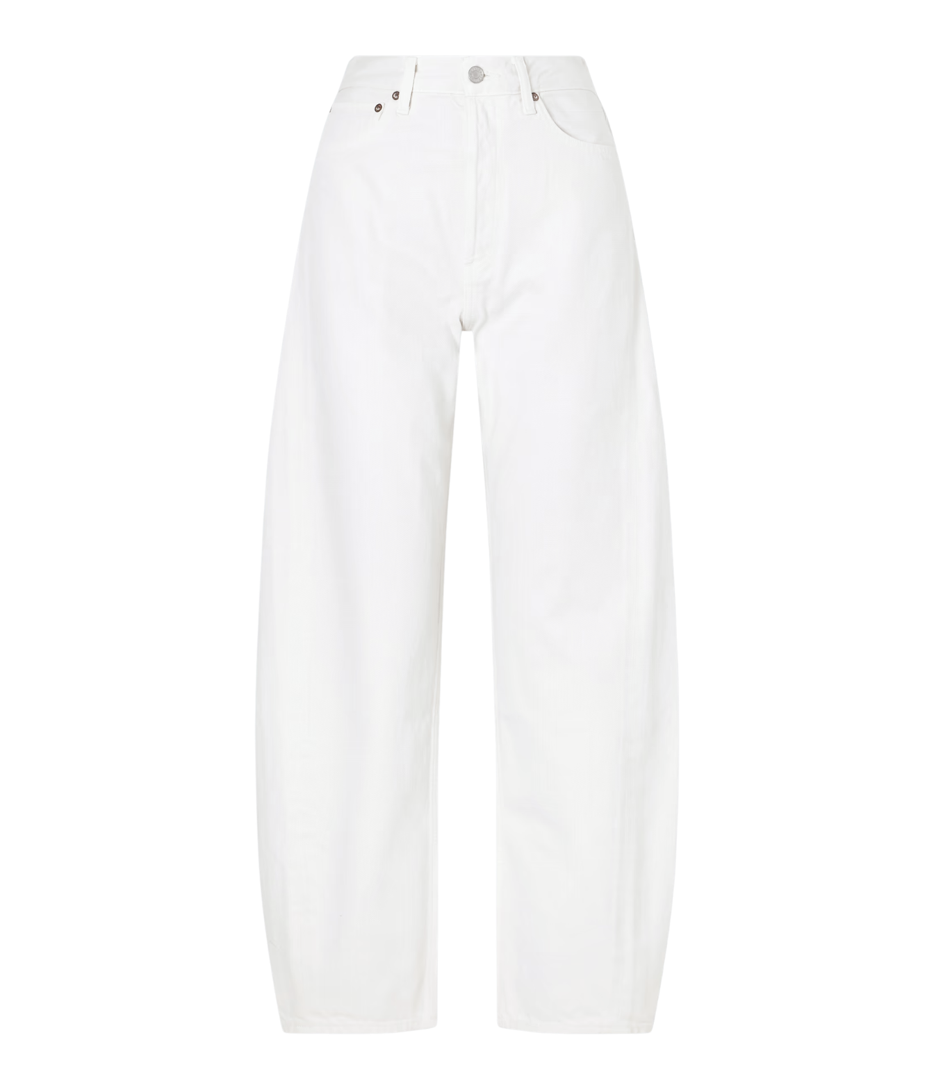 Luna Pierced Jean in Chalk White