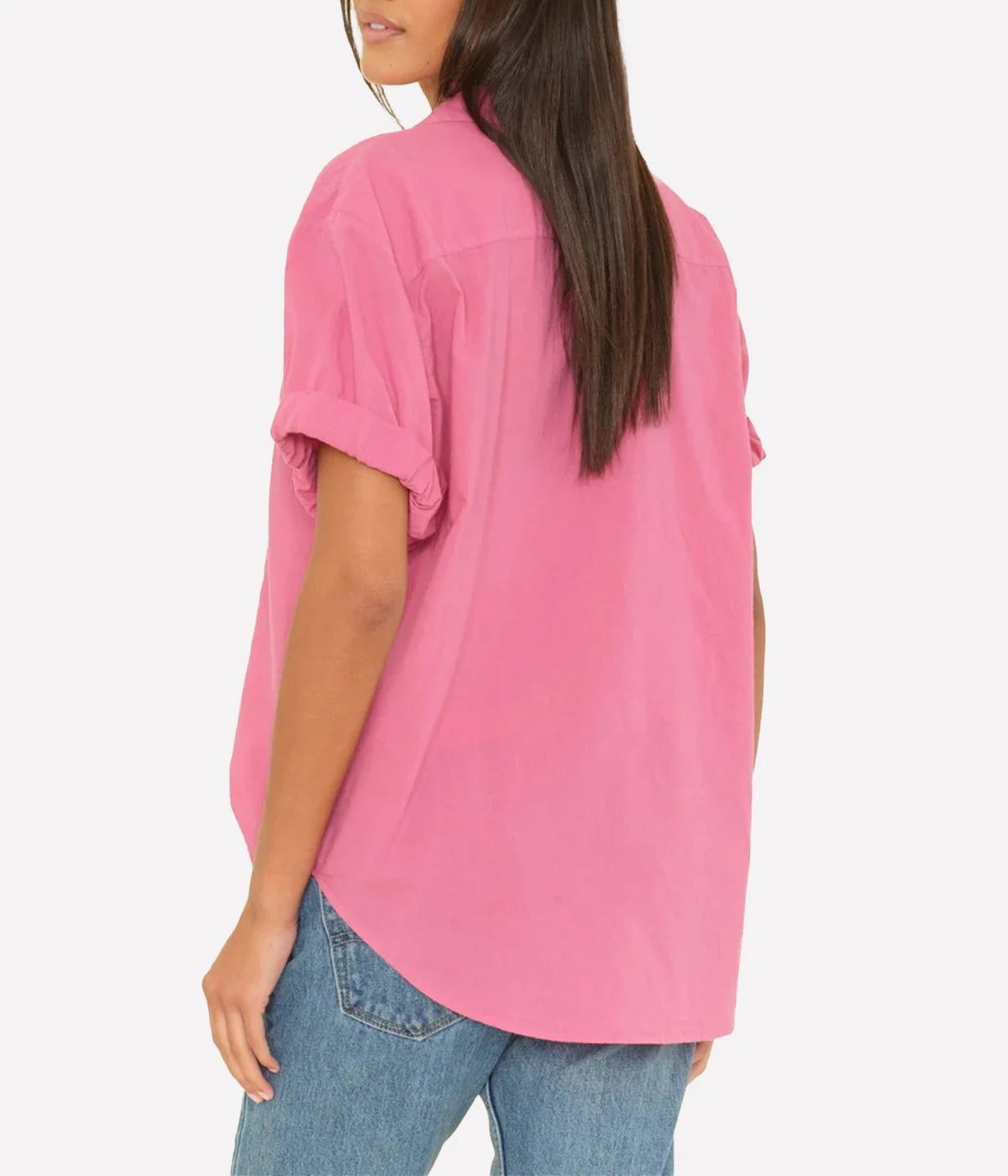 Channing Shirt in Berry Rose