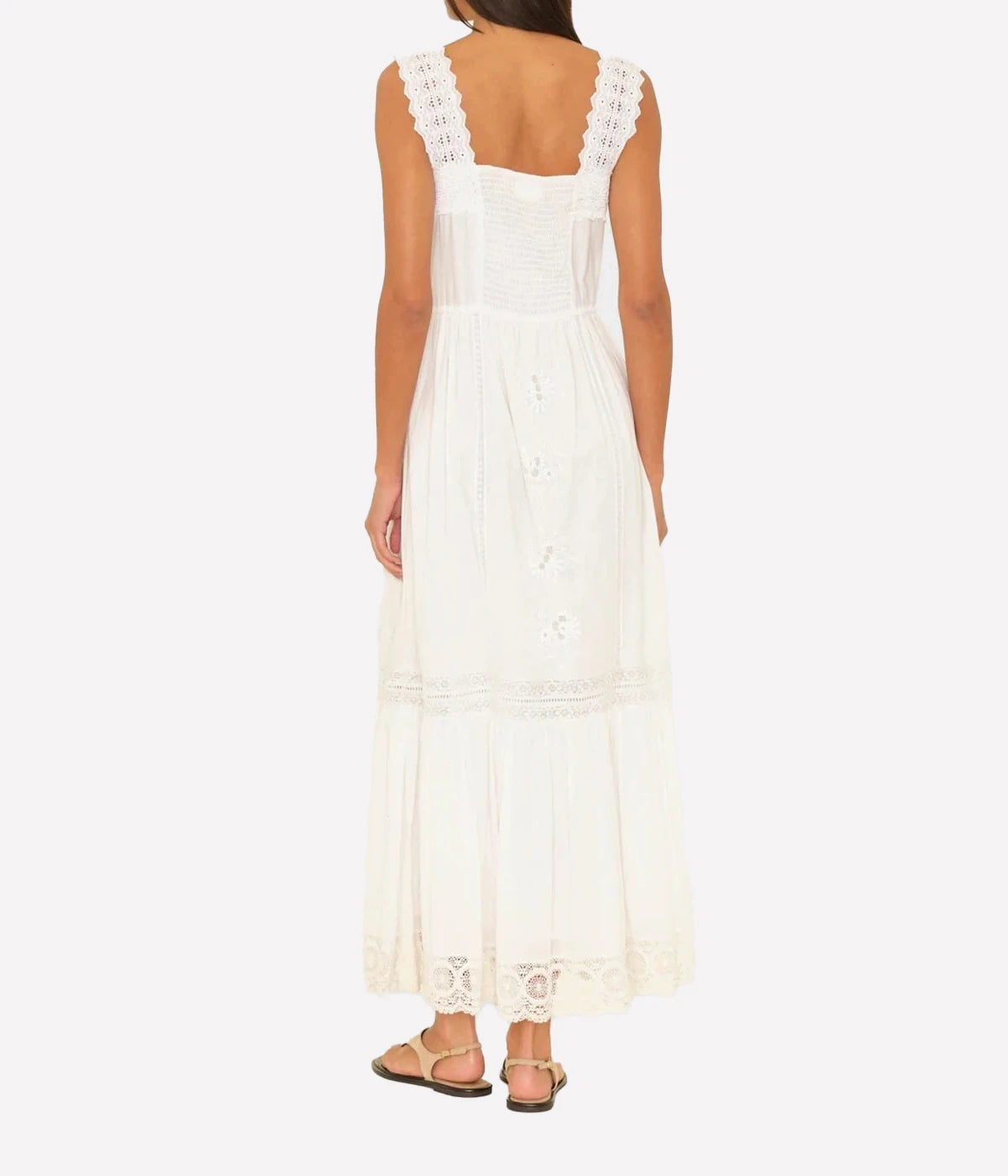 Anita Dress In White