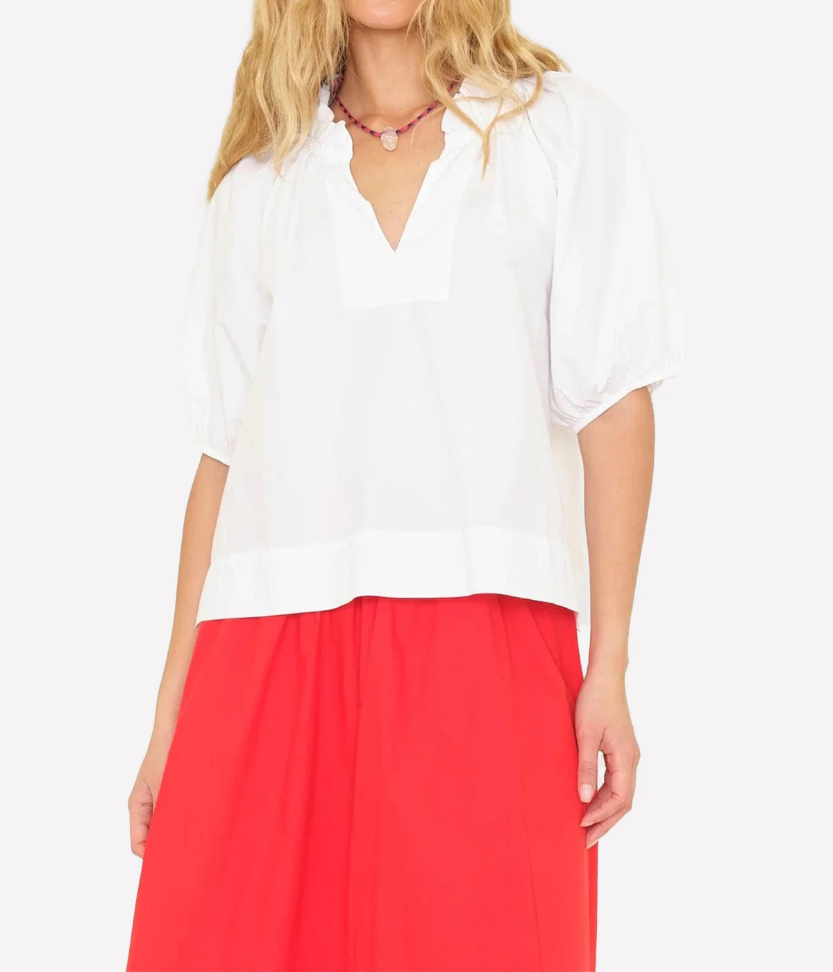 Clementine Top In White