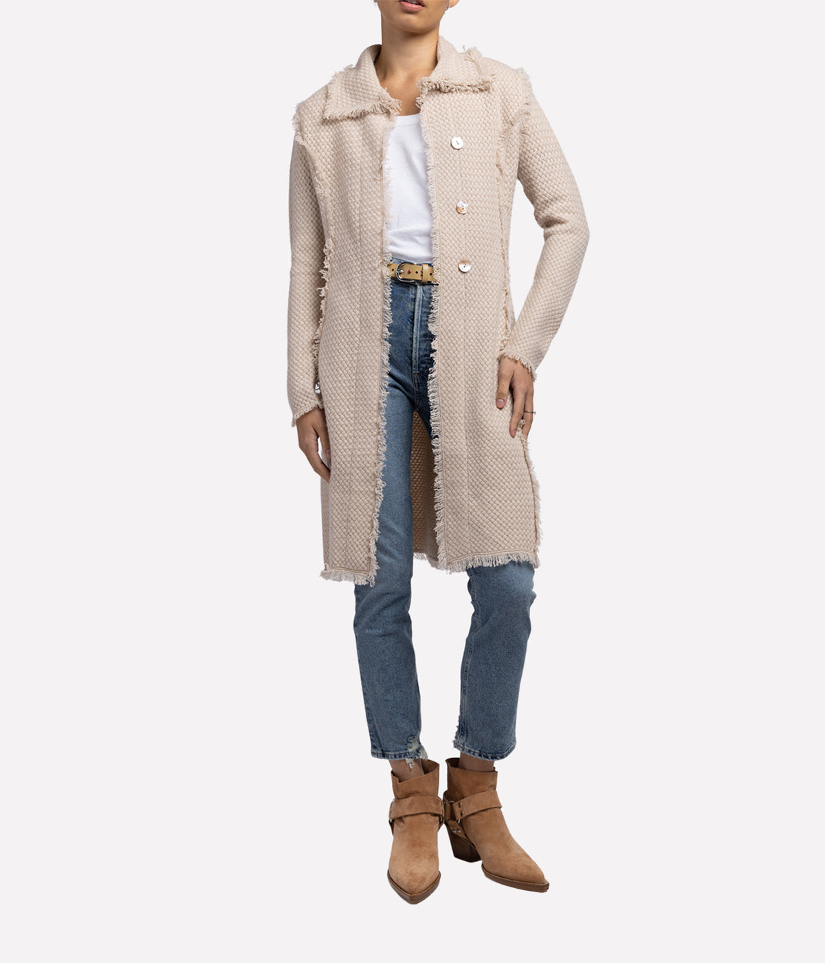 Coco Coat in Stone