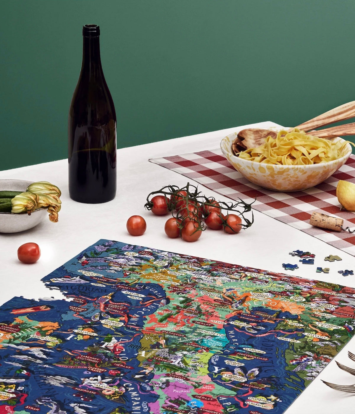 1000 Piece Puzzle of Italy