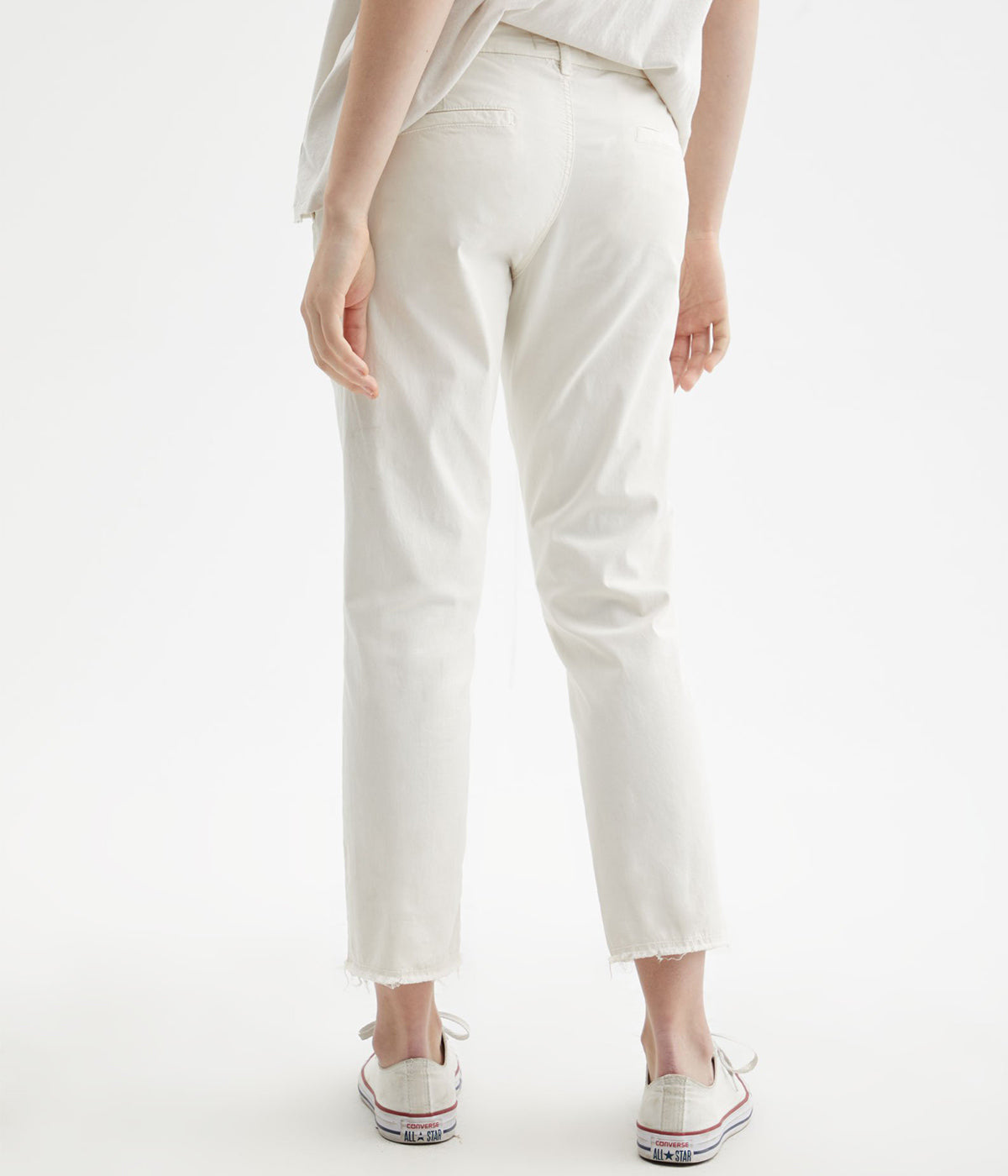 *FINAL SALE* East Hampton Pant in Eggshell
