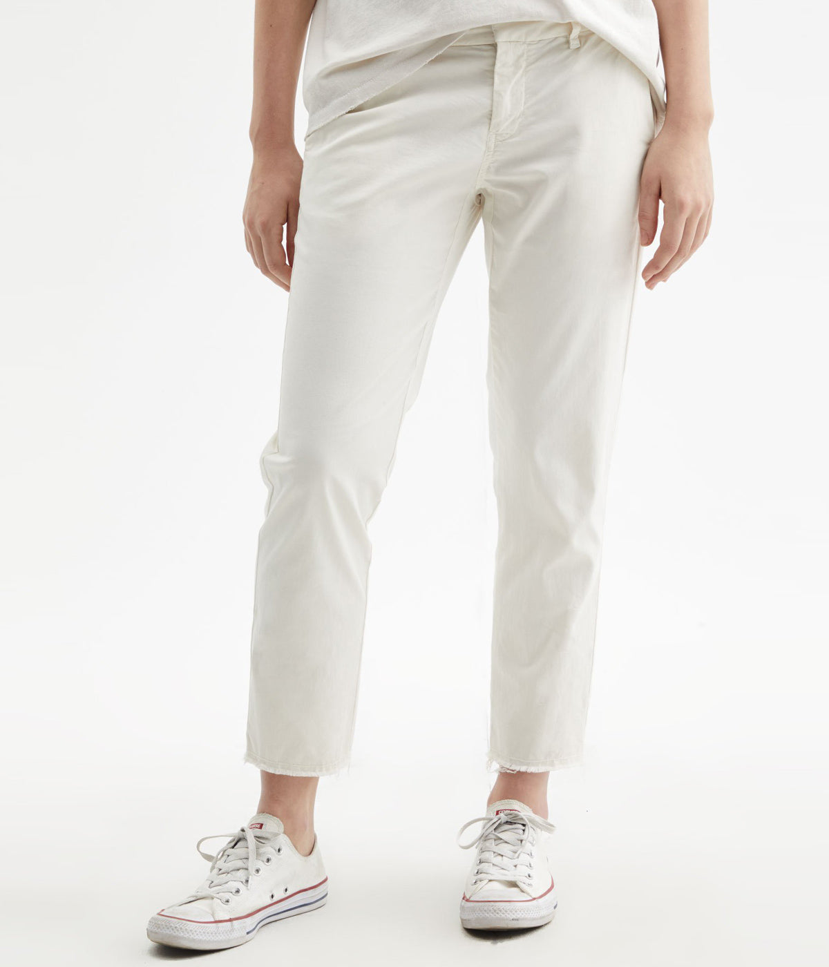 *FINAL SALE* East Hampton Pant in Eggshell