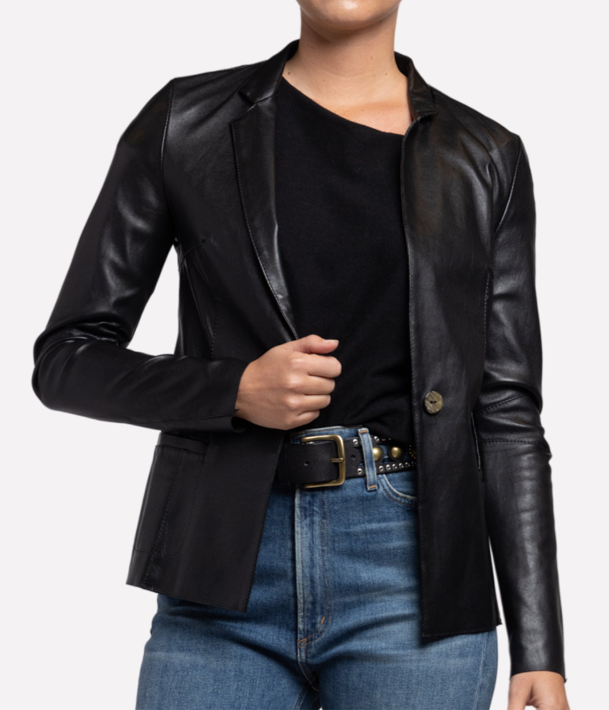 *FINAL SALE* Jagger Jacket in Nero