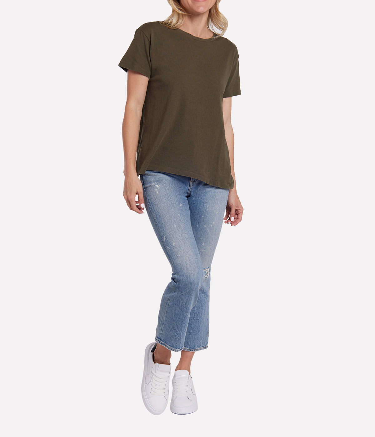 Brady Tee in Clover