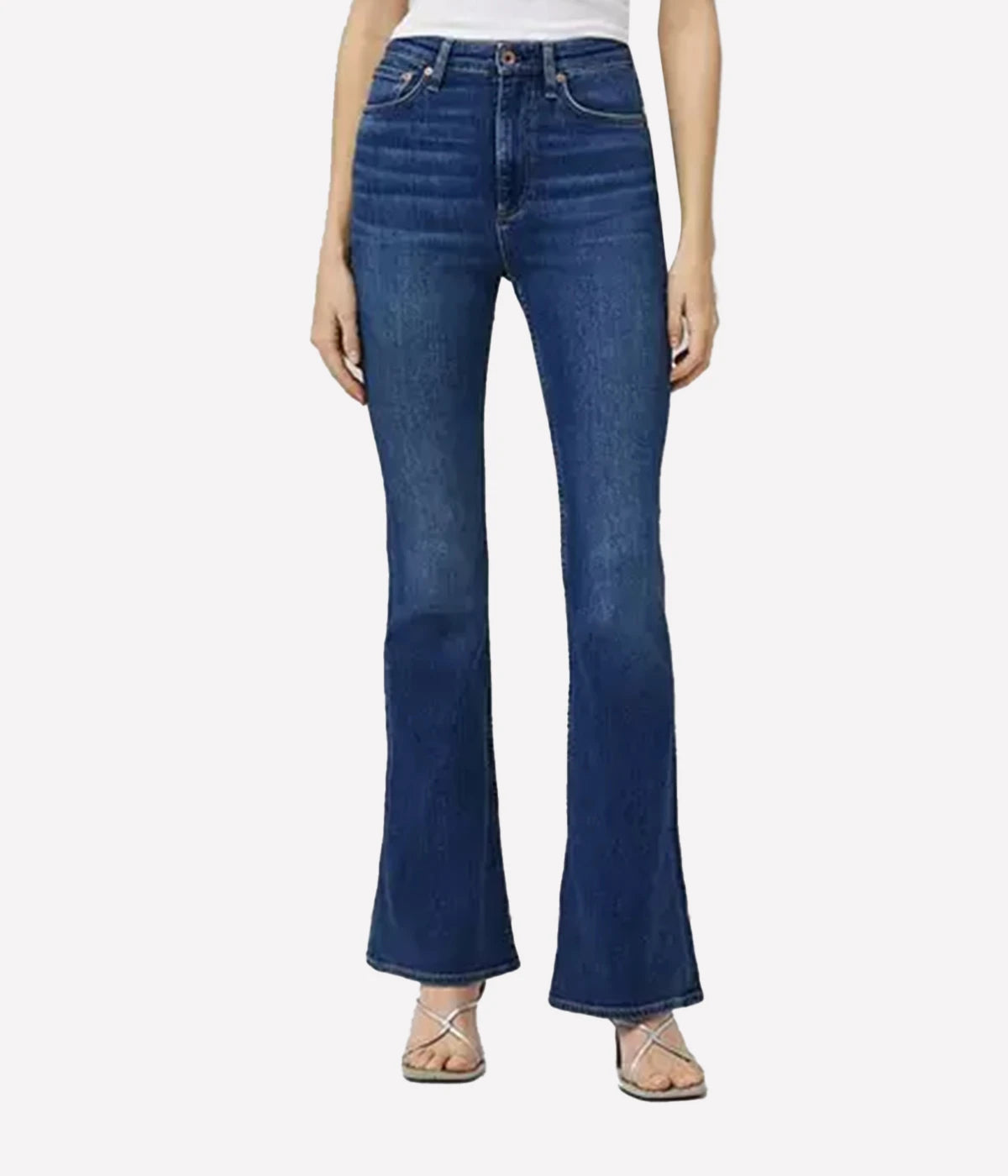 Casey High Rise Flare Jean in Selina
