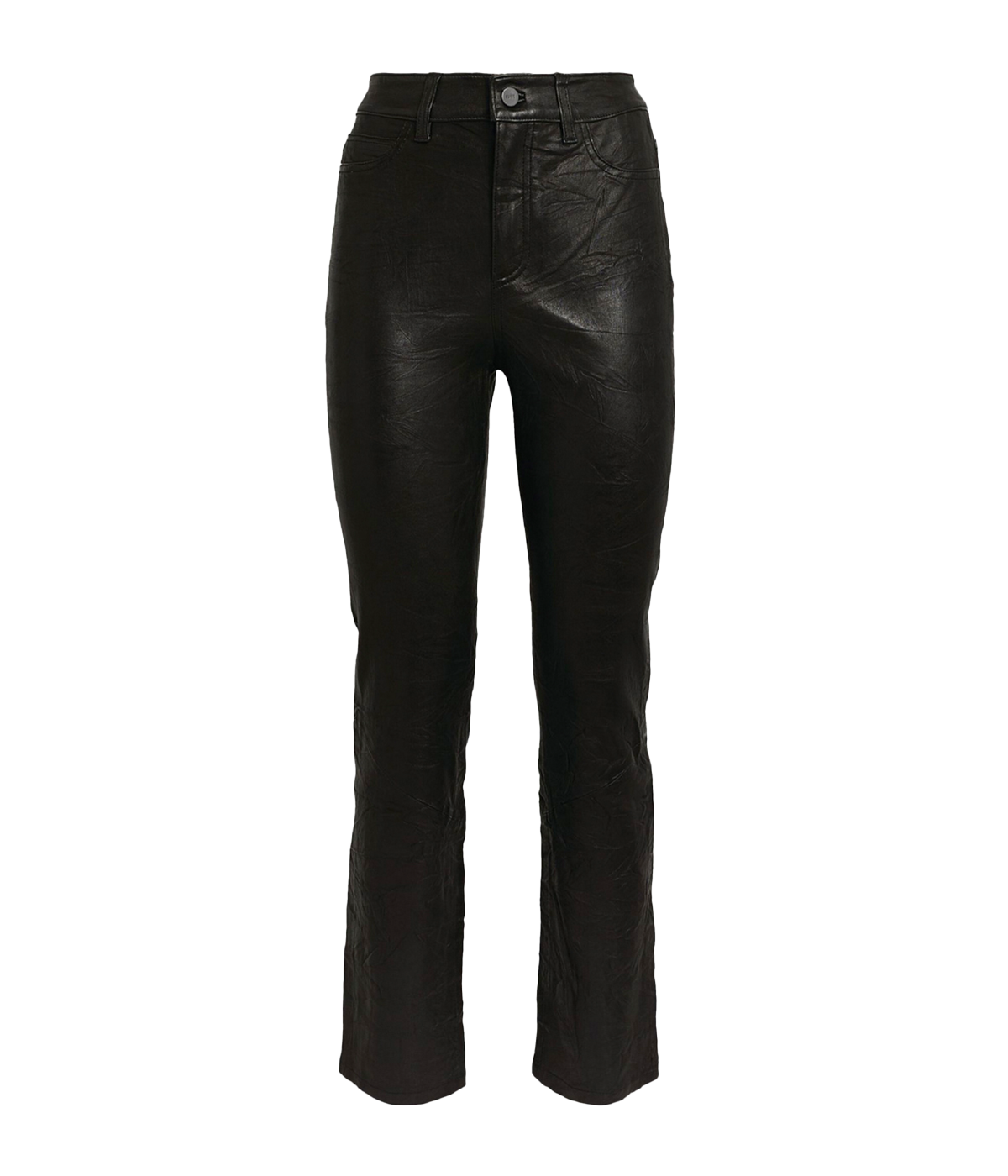 Cindy Leather Pants in Black