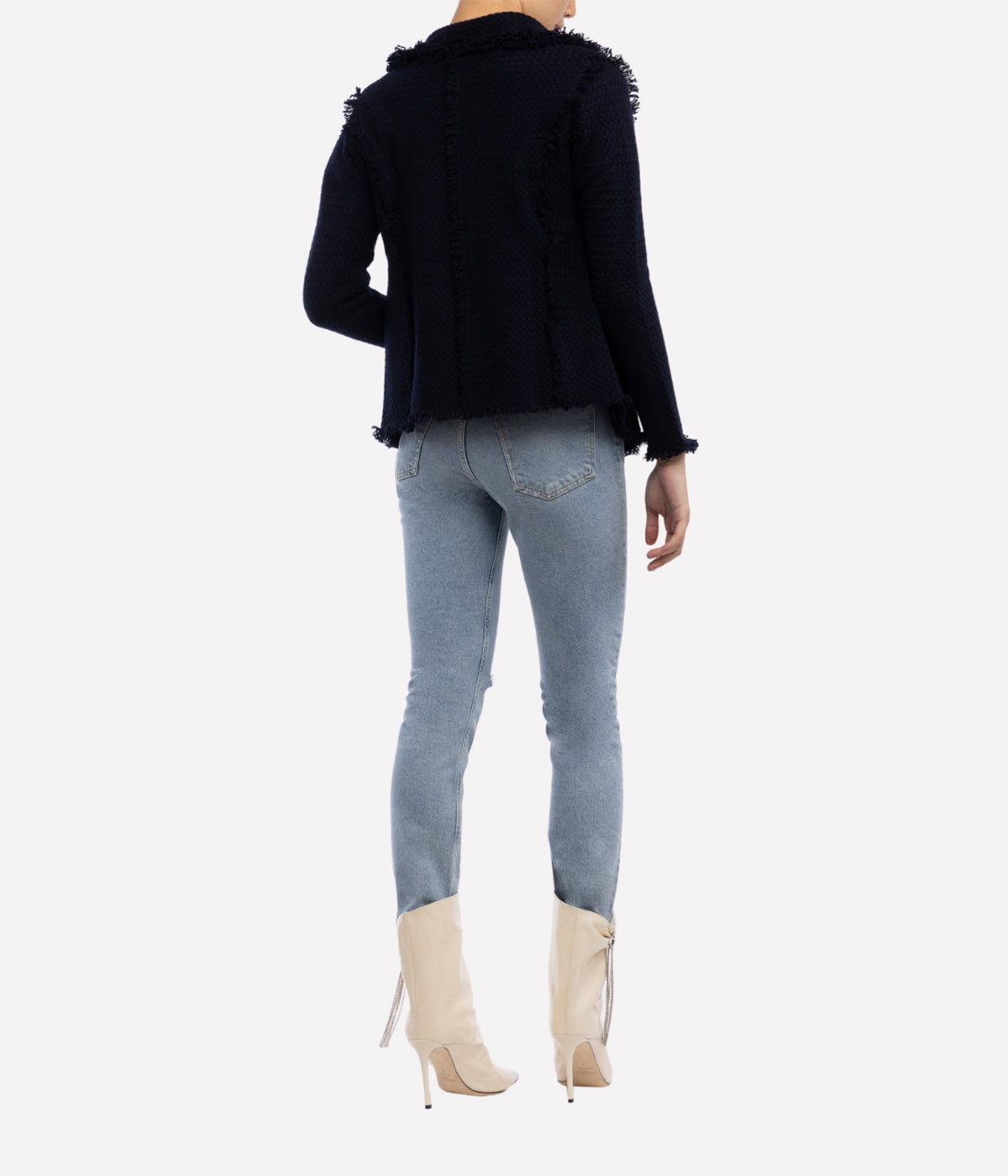 Classic Coco Jacket in Navy
