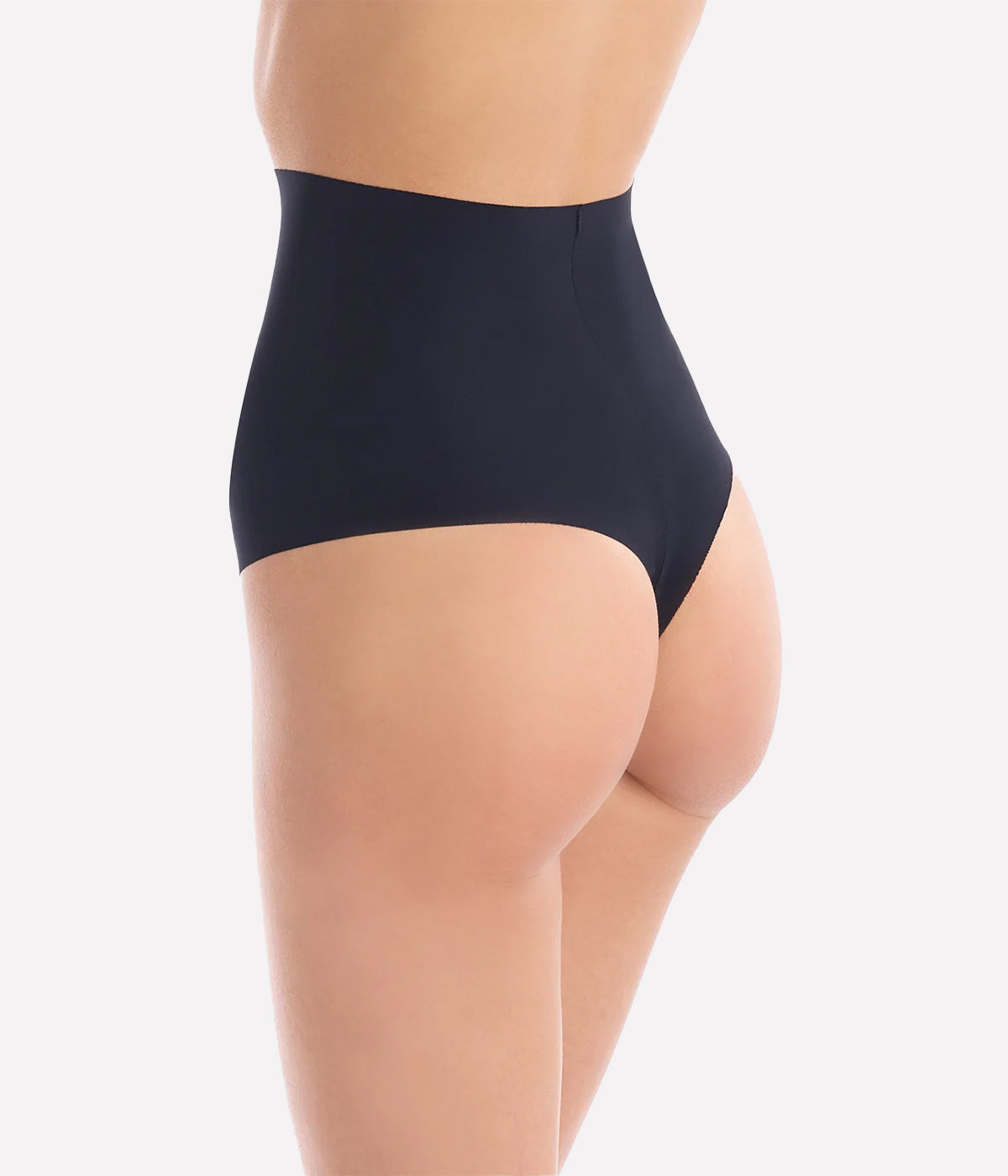 Control Thong in Black