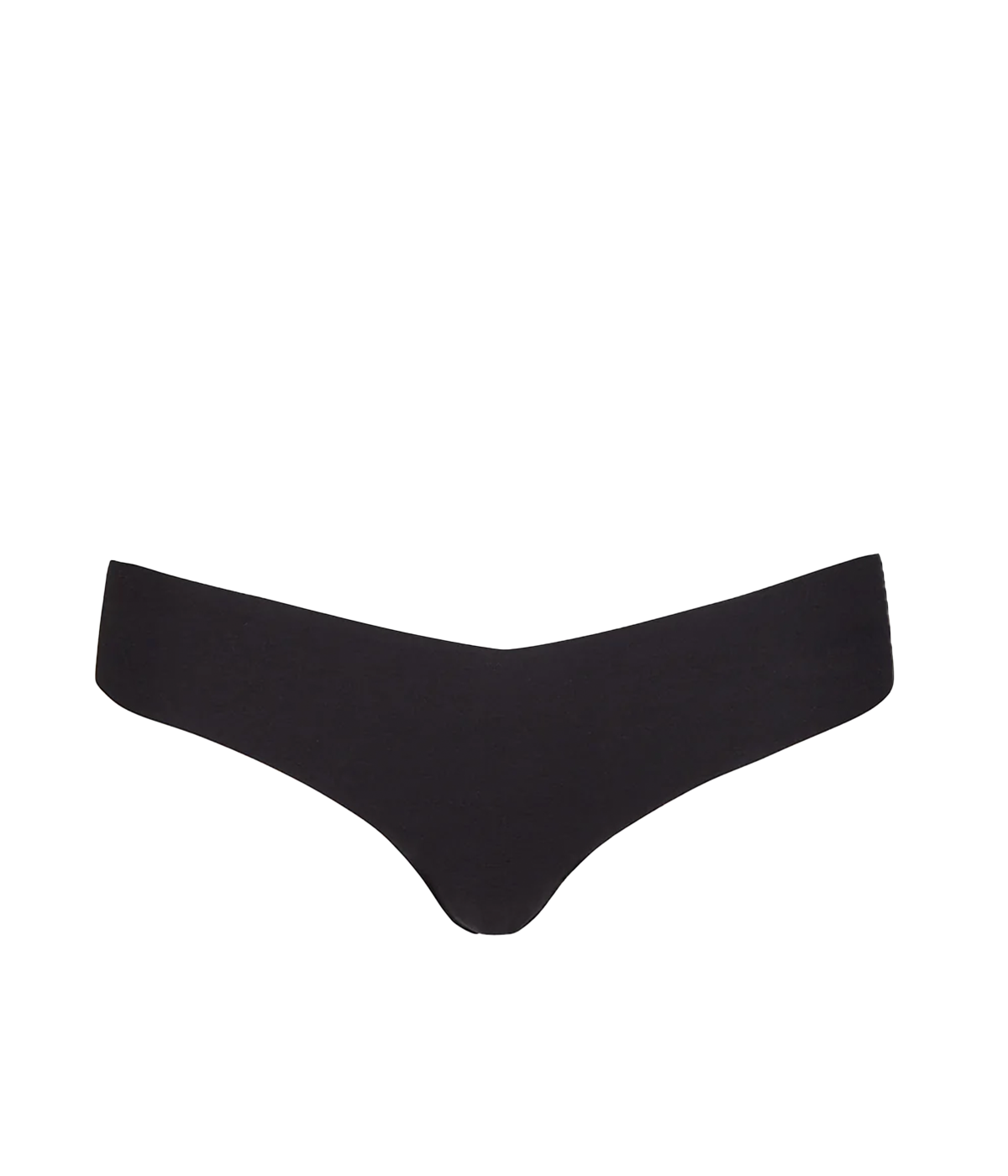Cotton Thong in Black