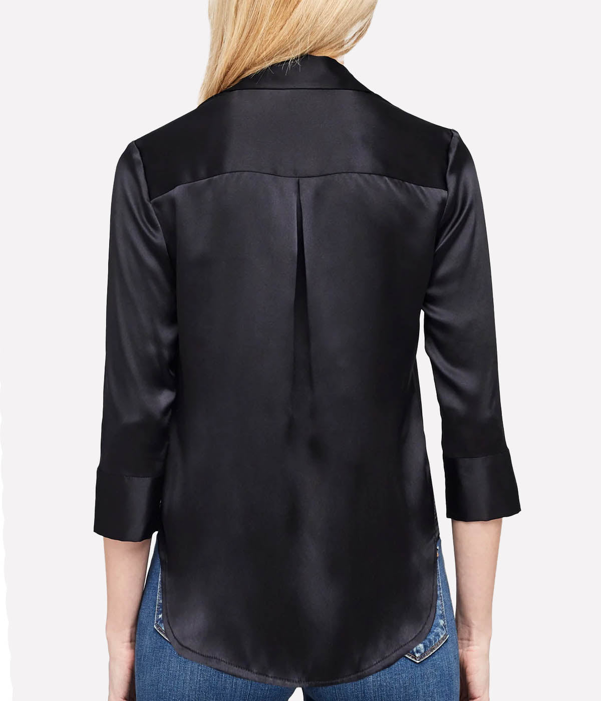 Dani 3/4 Sleeve Blouse in Black