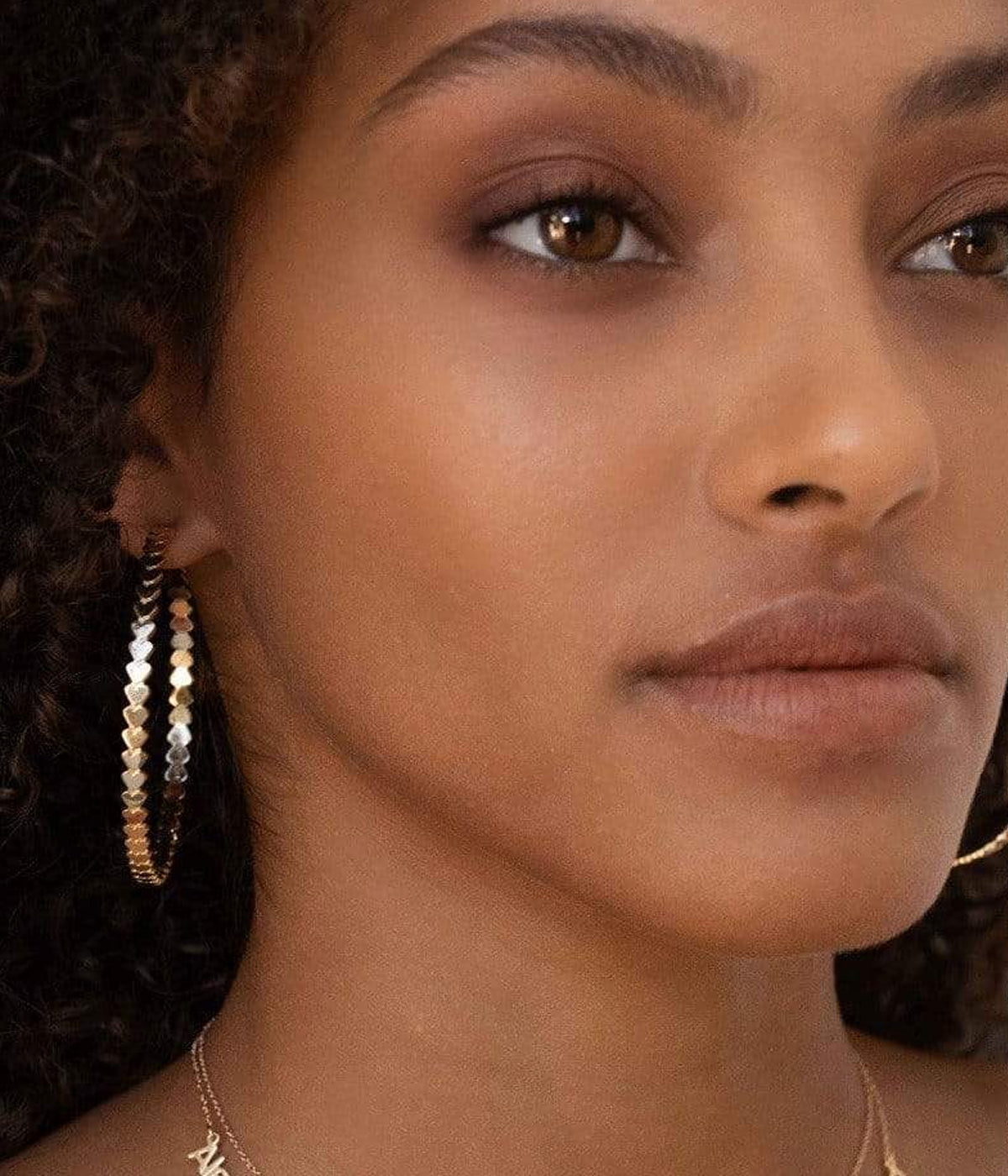 Drea 2 Hoops in Yellow Gold