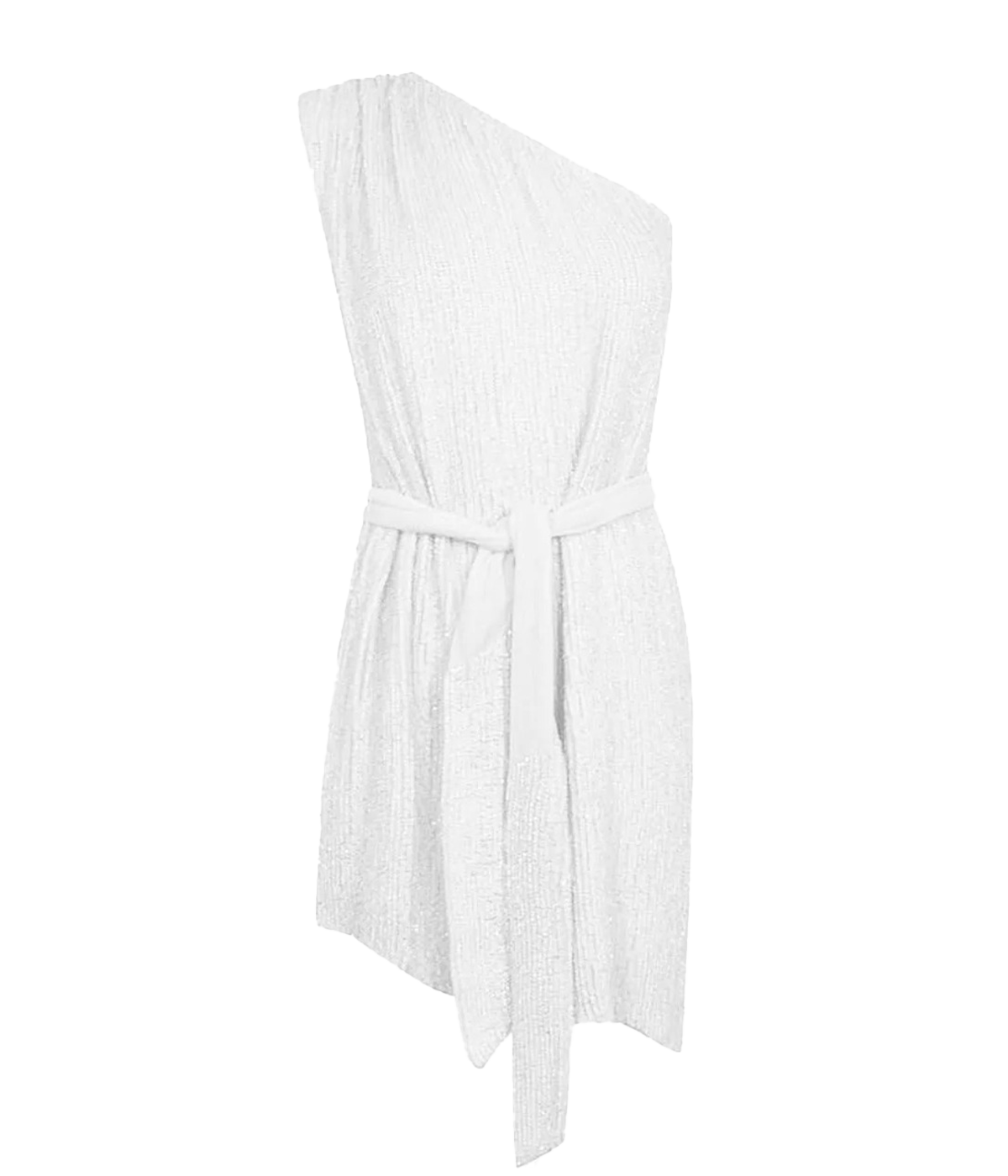 Ella Dress in Moonglow White