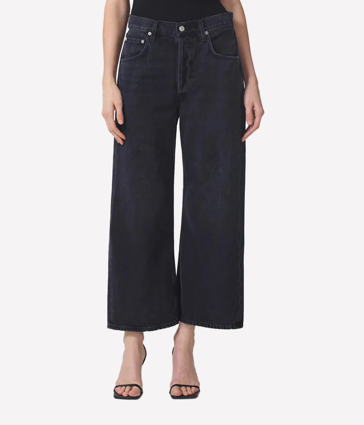 Gaucho Vintage Wide Leg Jean in Stonington