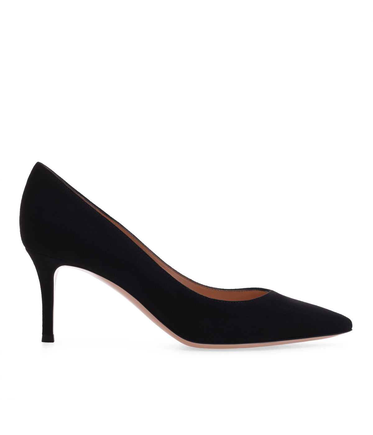 Gianvito 70 in Suede Black