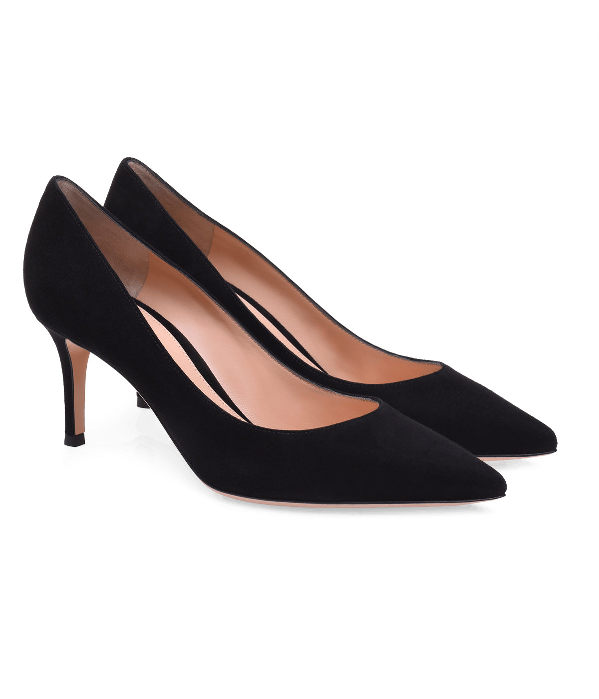 Gianvito 70 in Suede Black