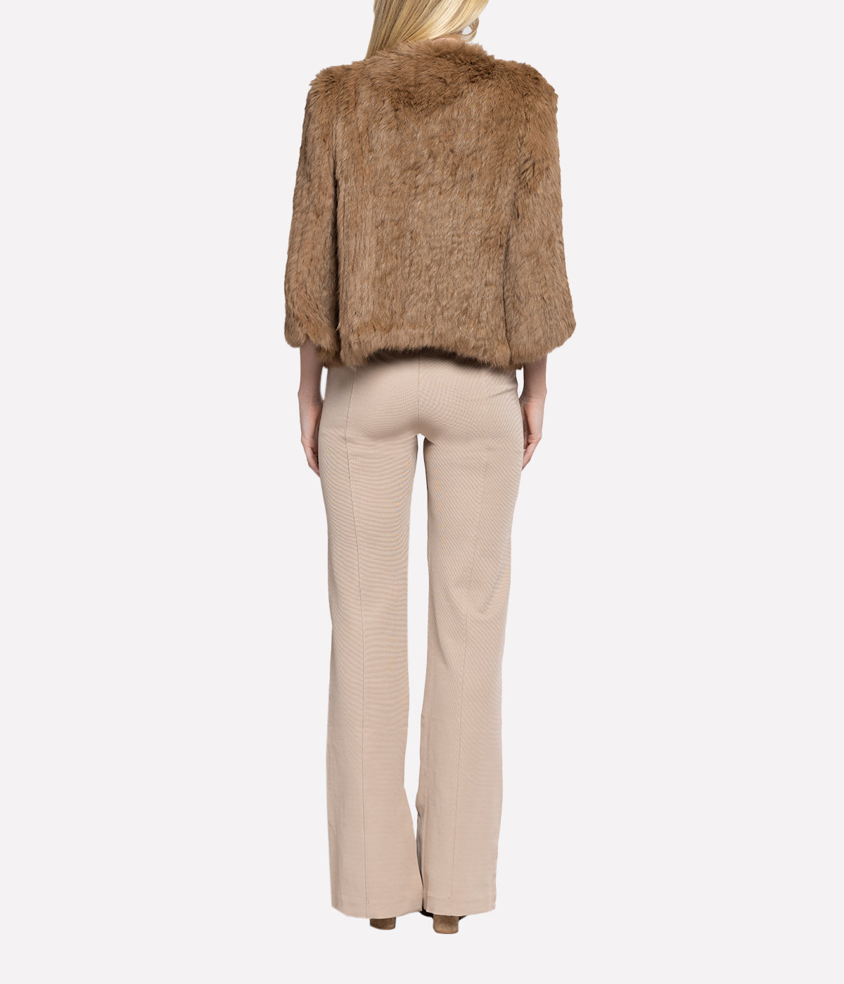 Knitted Hare Jacket in Madeline