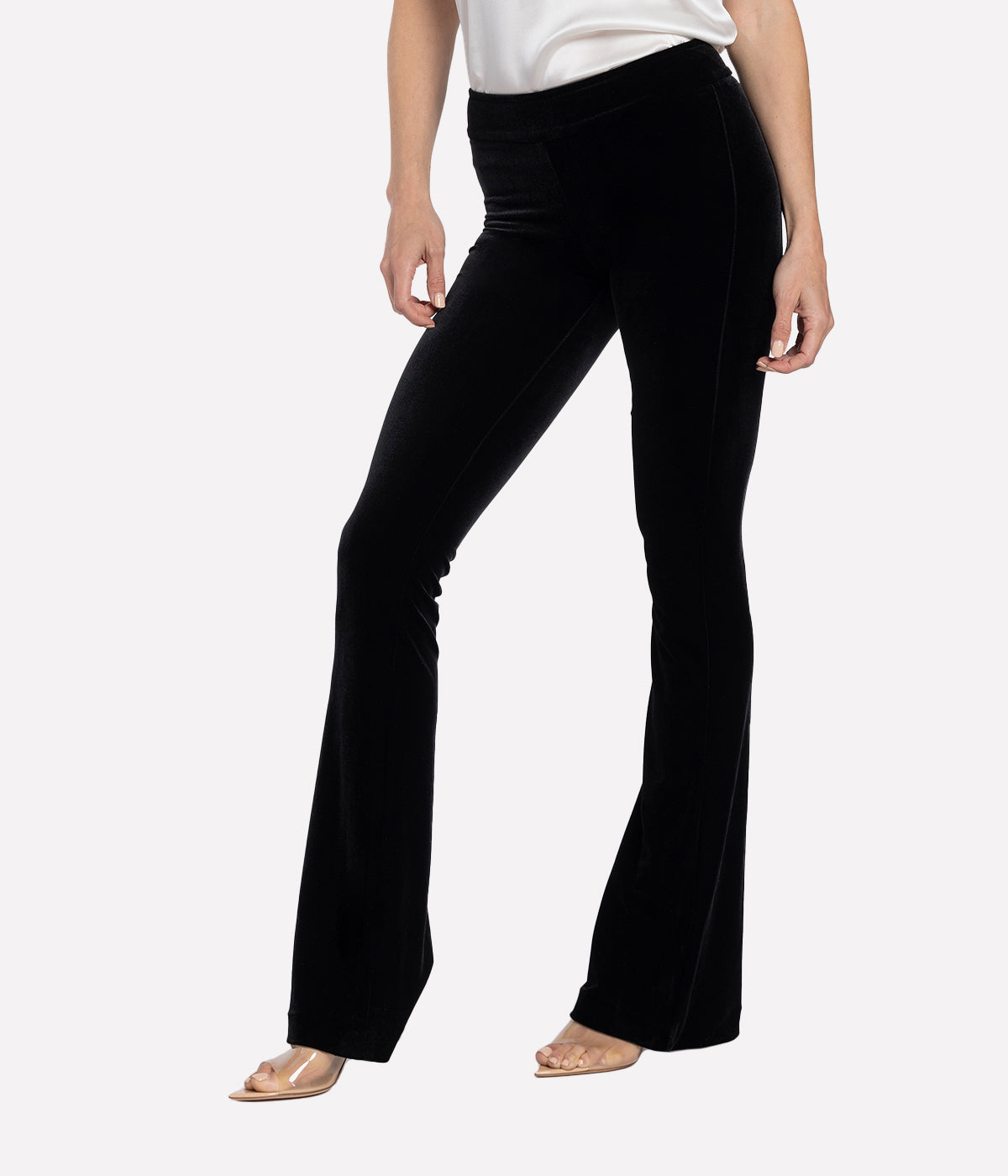 Velvet Bellini Flare in Black
