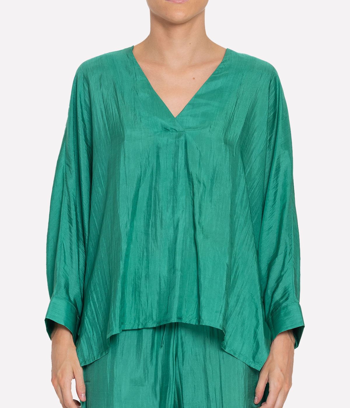 Indochine Blouse in Green