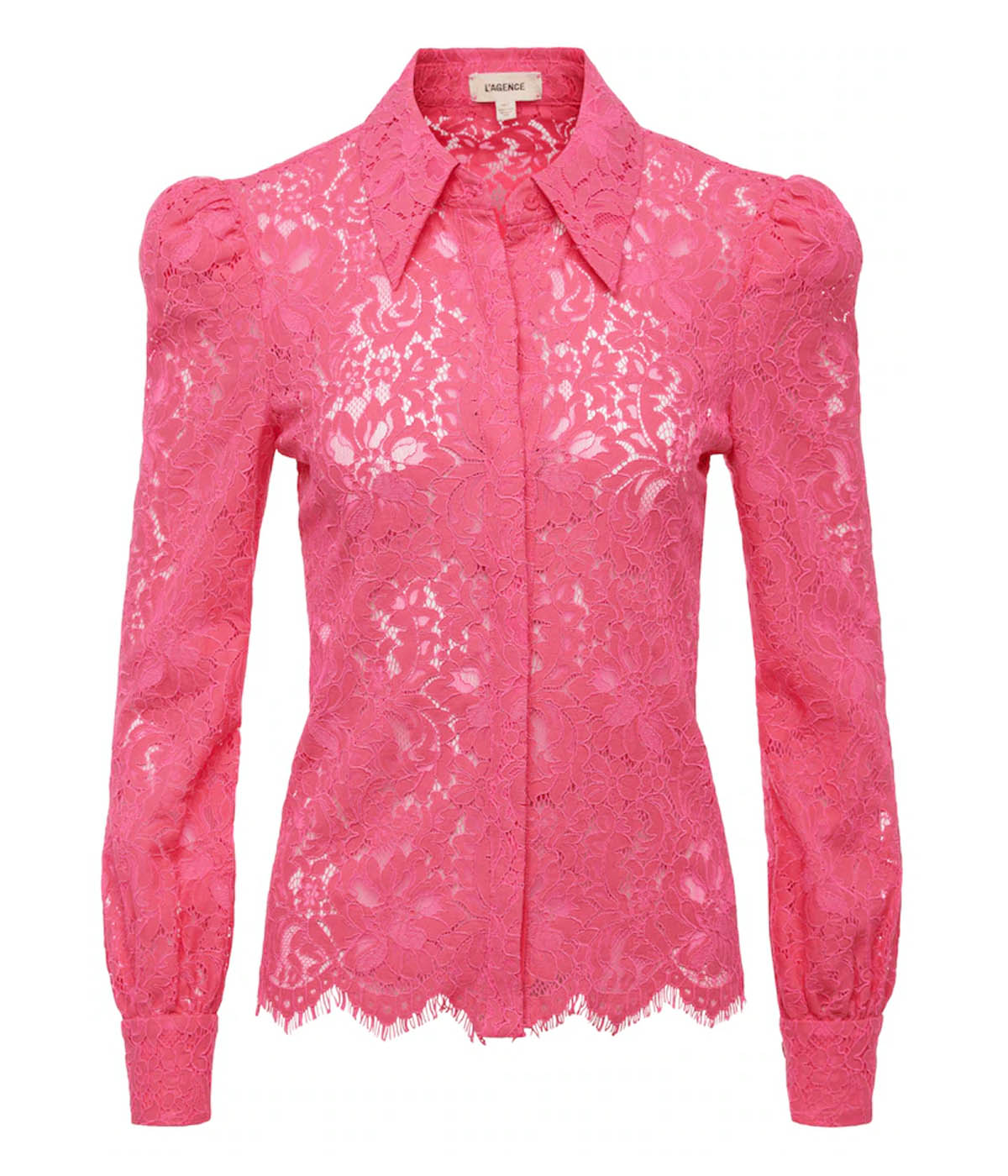 Jenica Lace Shirt in Rose