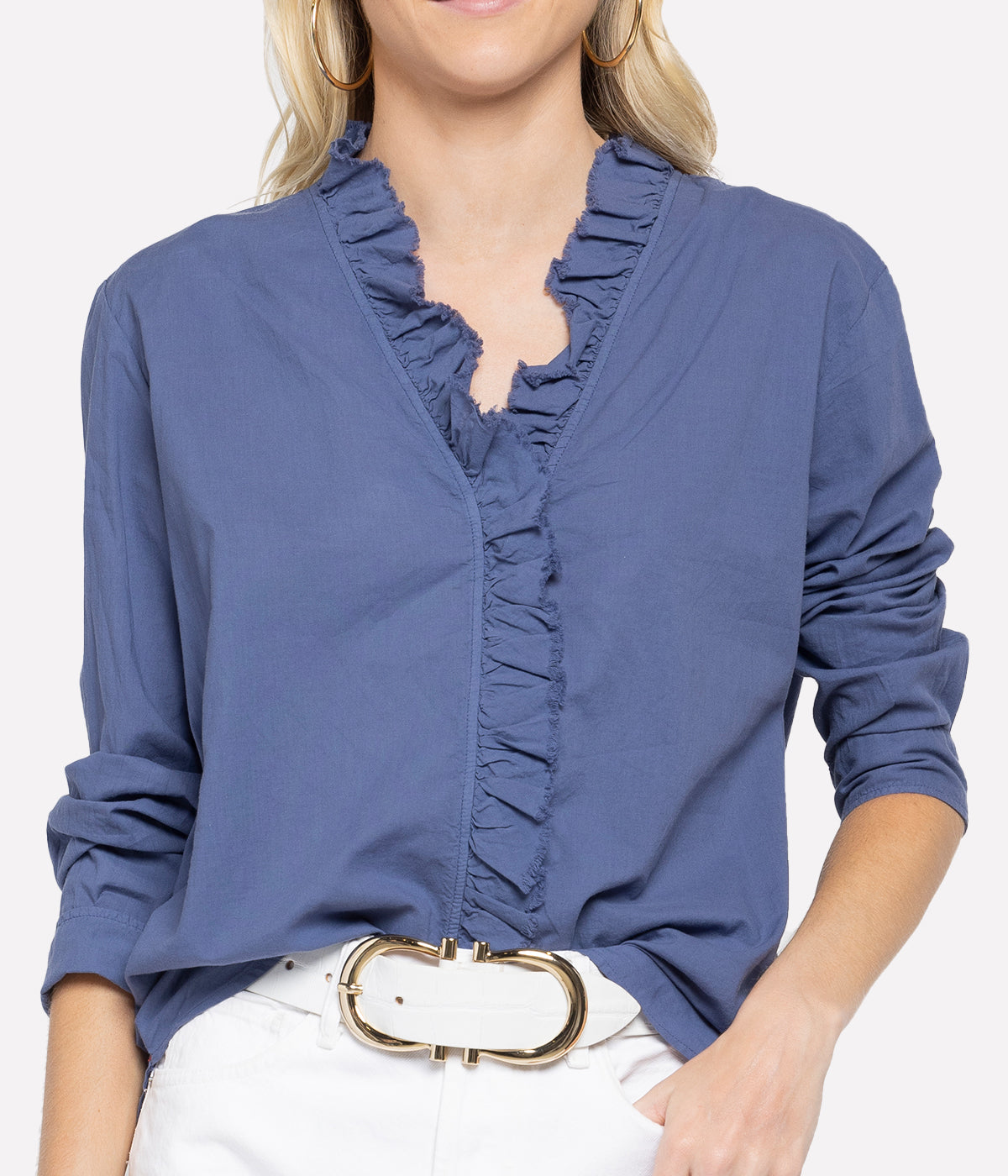 Kayde Shirt in Crown Blue