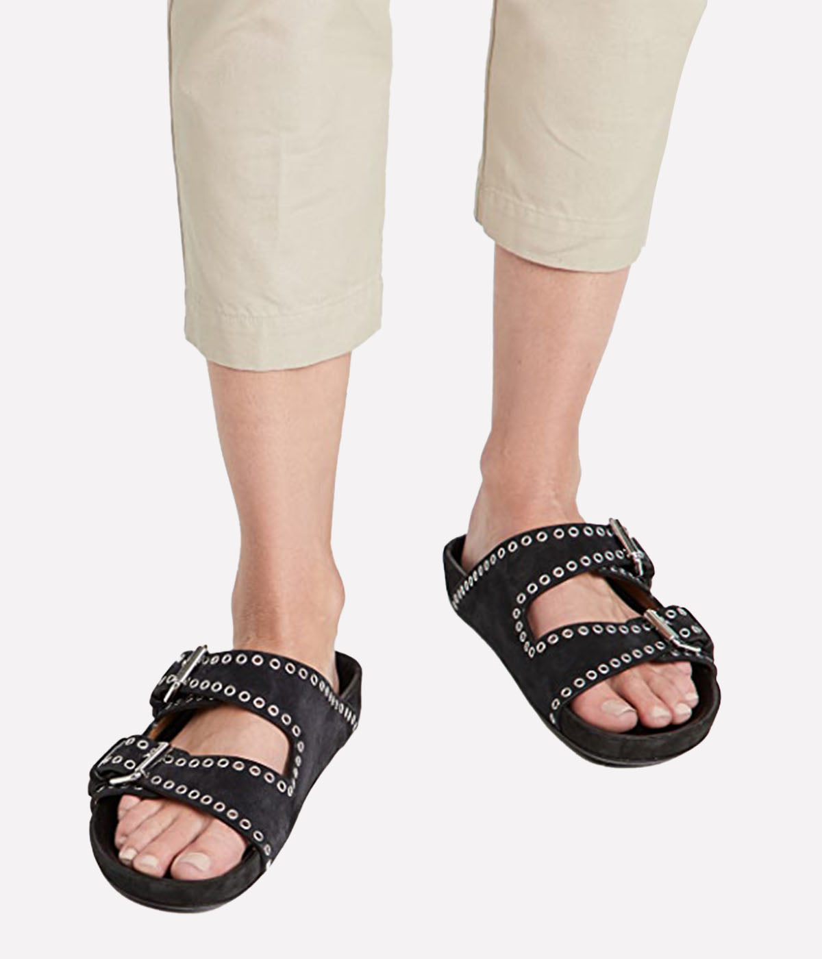 *FINAL SALE* Lennyo Sandal in Faded Black