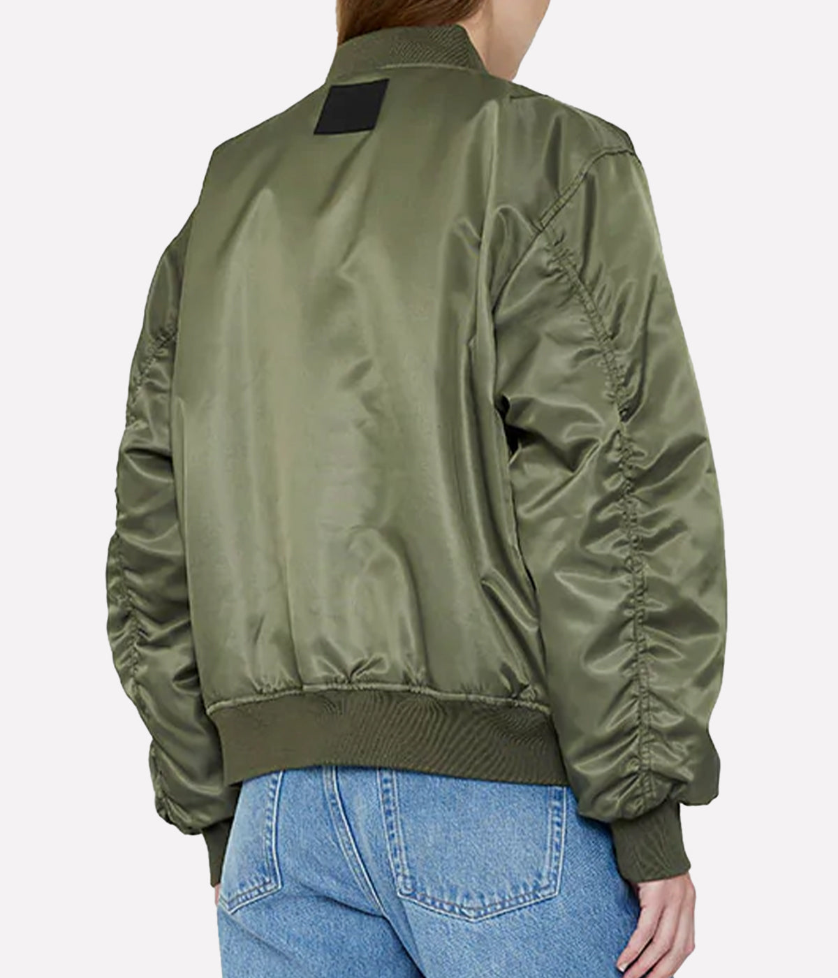 Leon Bomber in Army Green