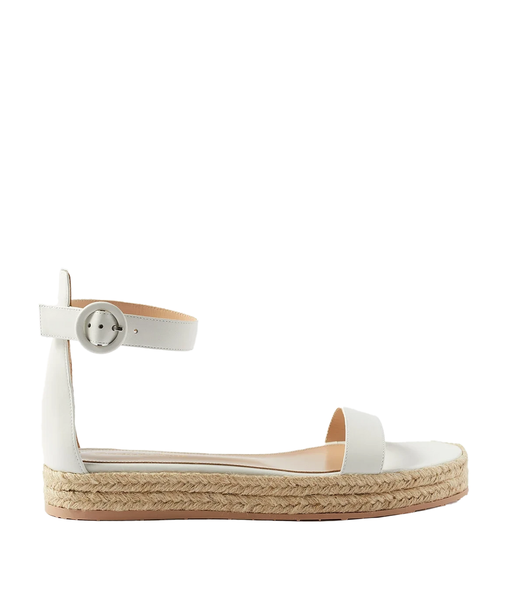 Nappa Flat in White Naturale Calexico