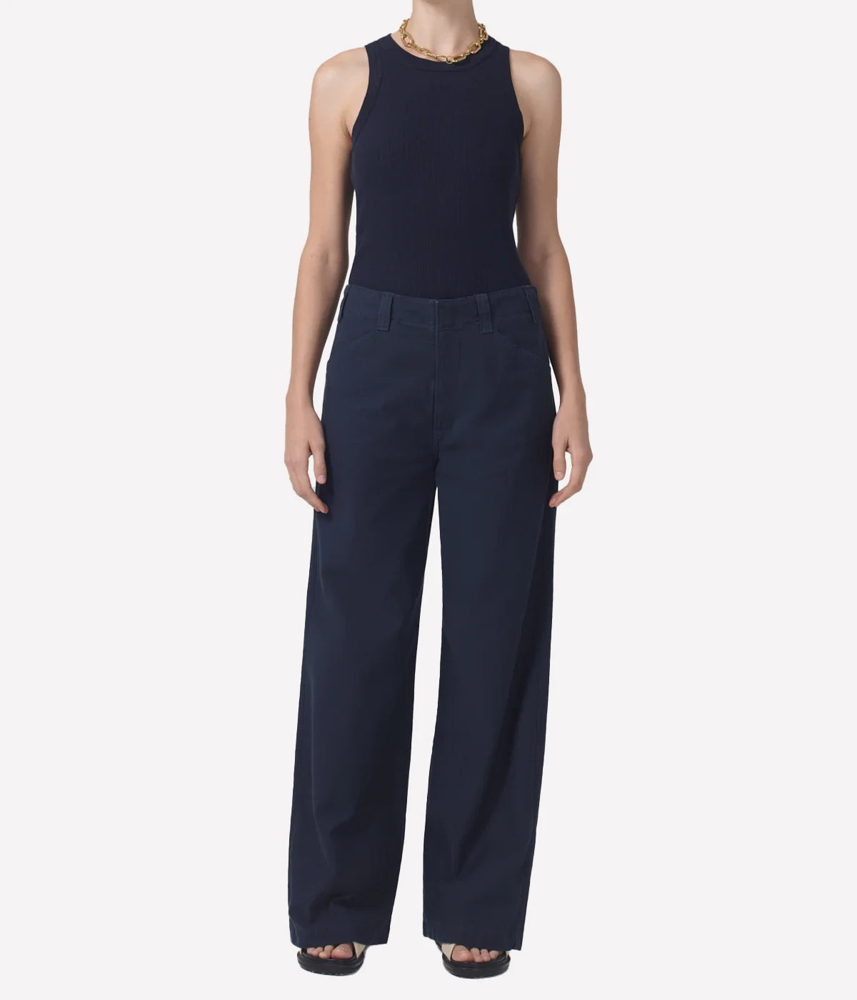 Paloma Utility Trouser in Washed Marine