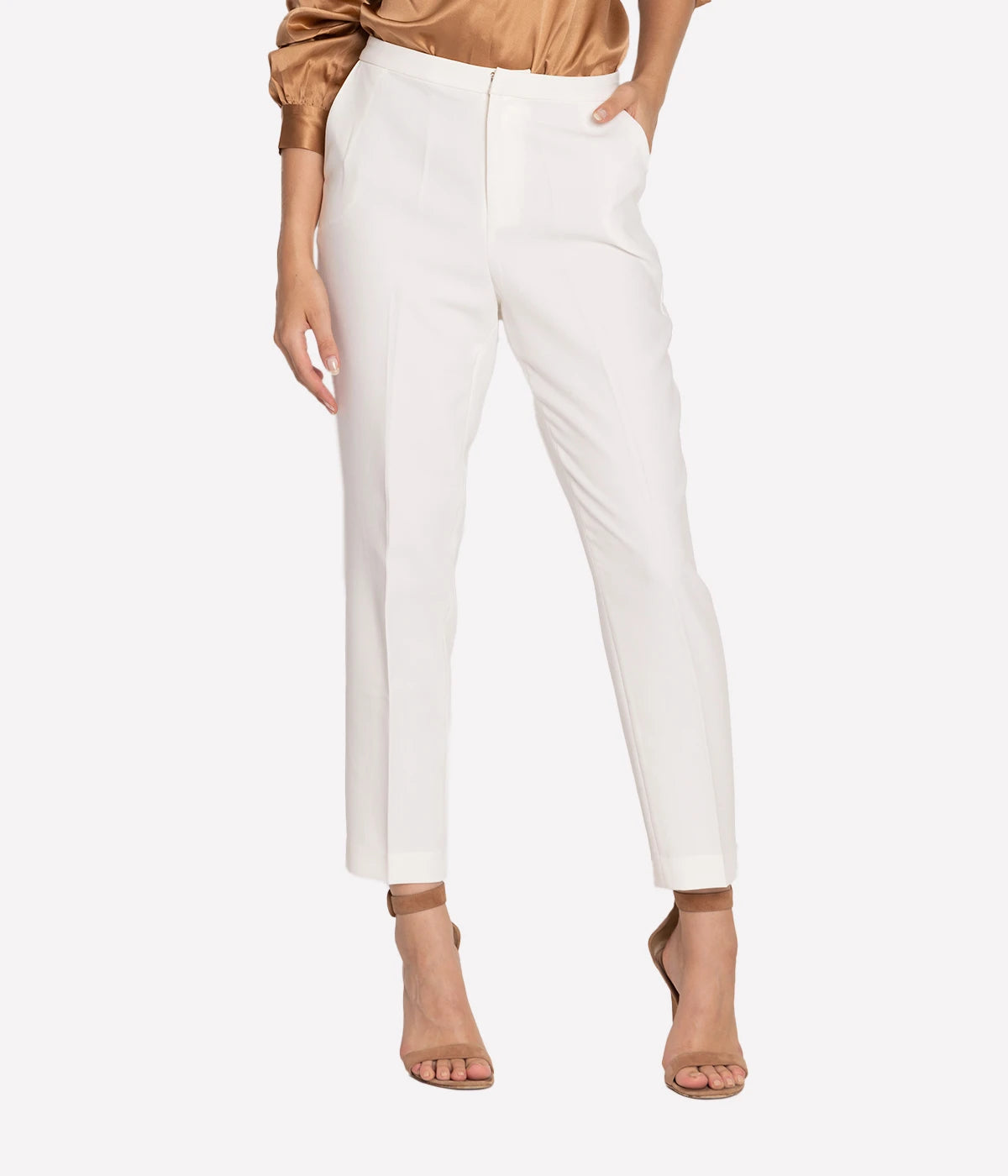 Sawyer Trouser in Ivory