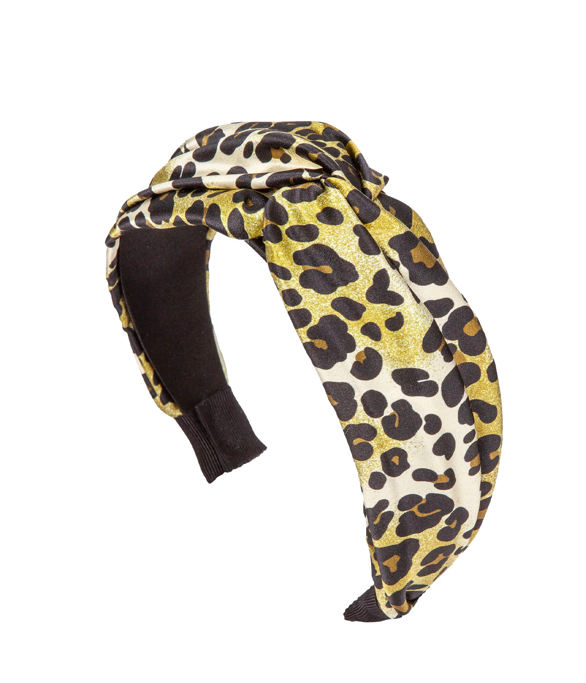 Twist Headband in Leopard