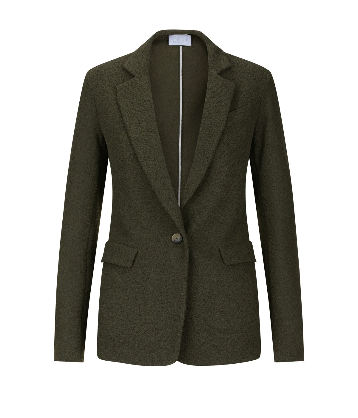 *FINAL SALE* Two Button Single Breasted Blazer in Moss Green