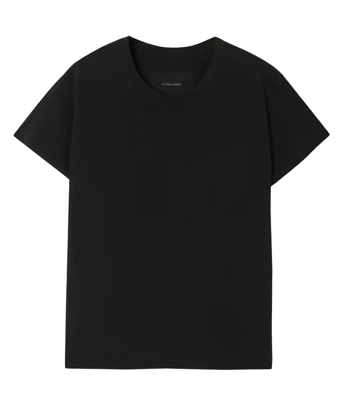 Nili Lotan 'Brady' T-shirt in subtly distressed cotton-jersey with a wide crew neckline, loose silhouette, and made from 100% cotton.