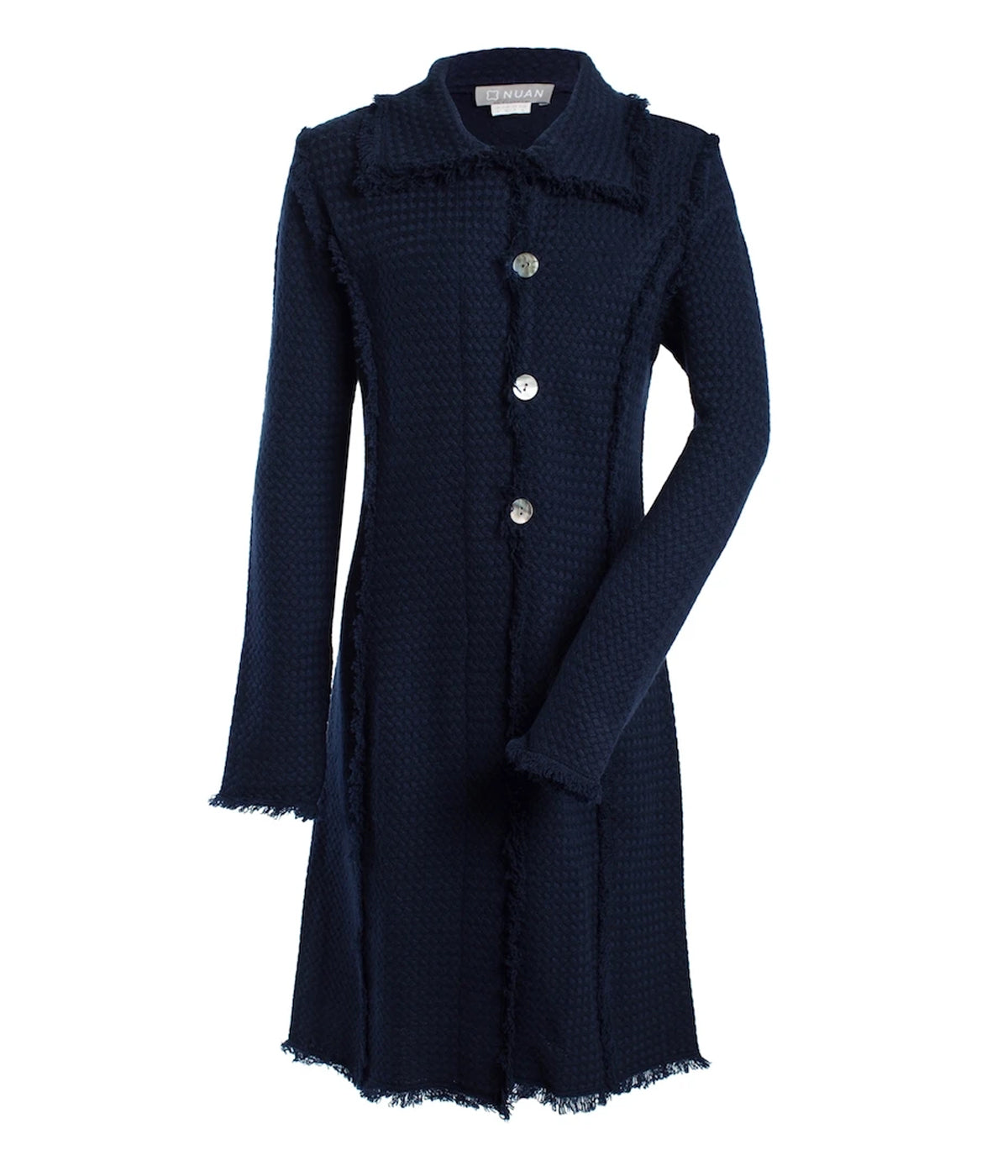 Coco Cashmere Navy Coat