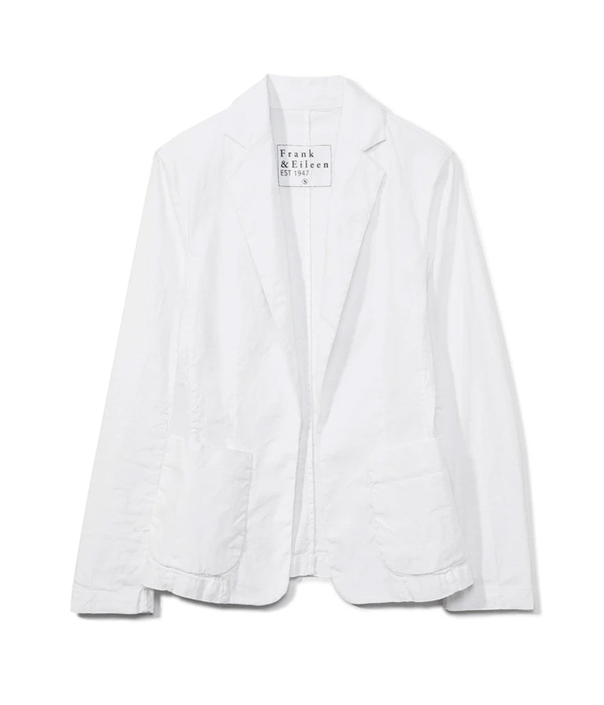 Dublin Linen Blazer in White