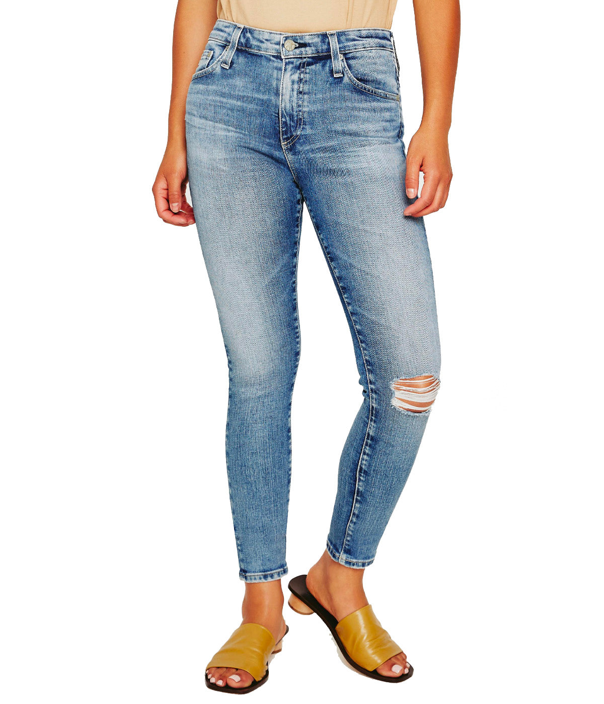 *FINAL SALE* Farrah Skinny Ankle Jean in 15 Years Clairidge