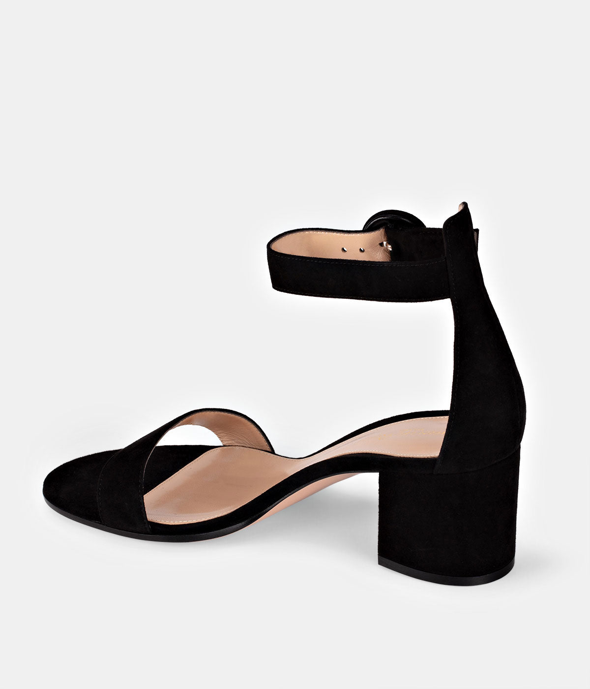*FINAL SALE* Versilia 60 in Suede Black