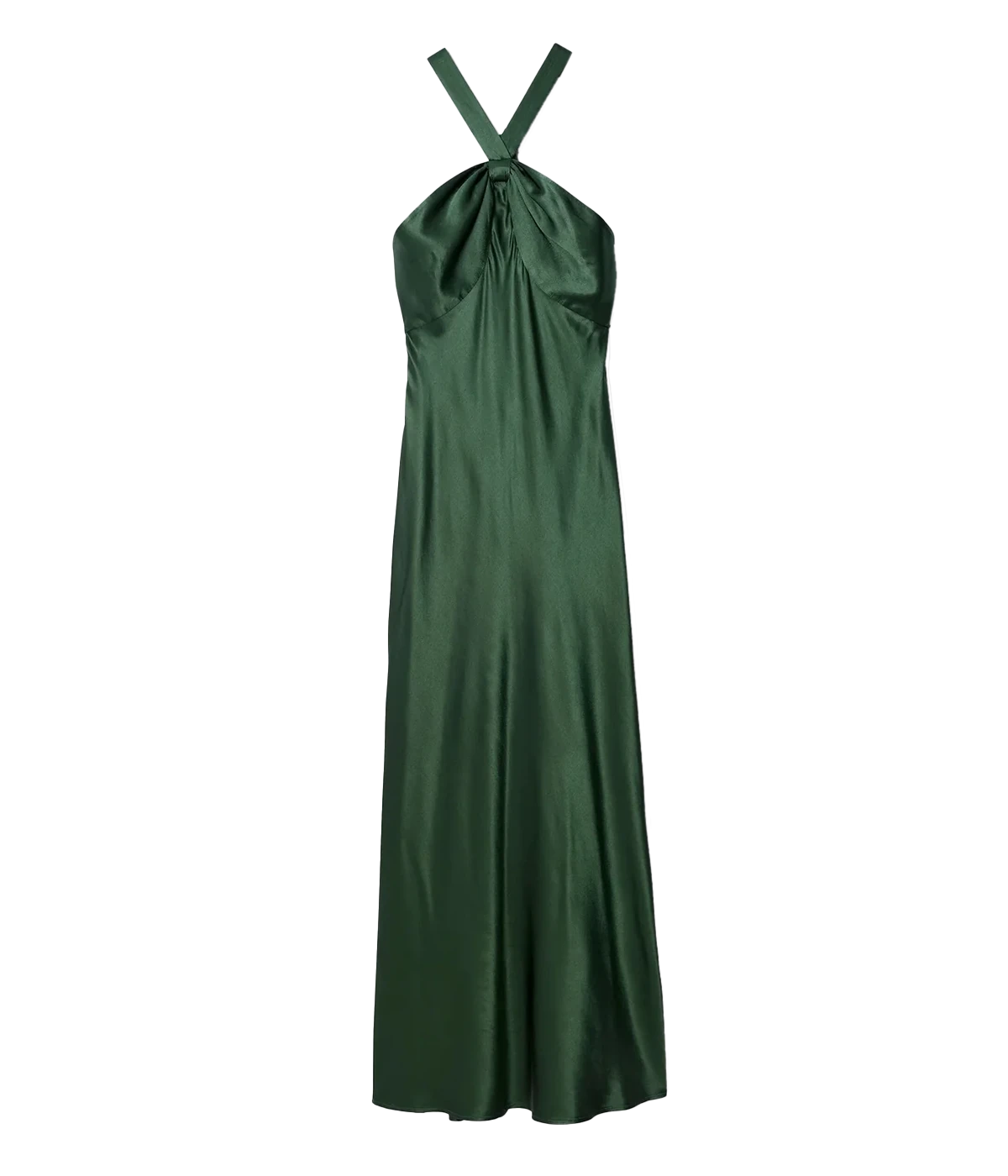Losanna Dress in Forest Green